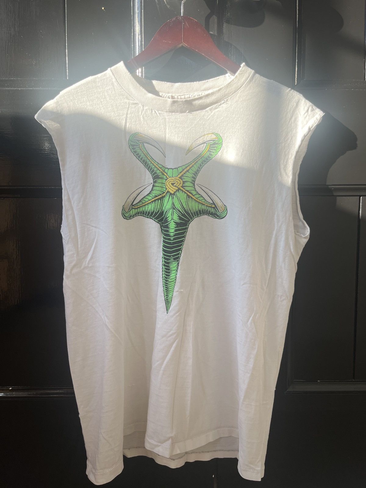 Vintage Original 1989 Tony Hawk Powell Peralta T-Shirt (sleeveless) Size US L / EU 52-54 / 3 - 6 Thumbnail