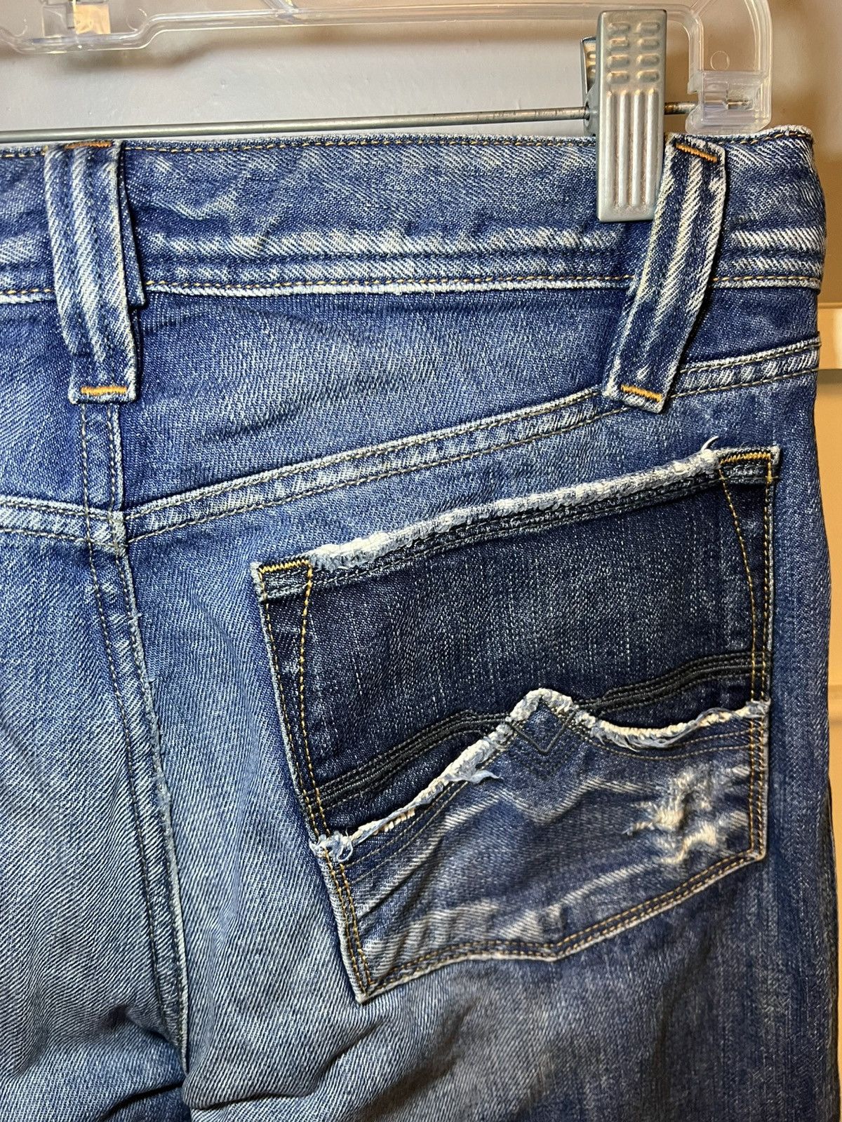 Diesel Vintage Diesel made in Italy distressed flared jeans Size US 29 - 10 Thumbnail