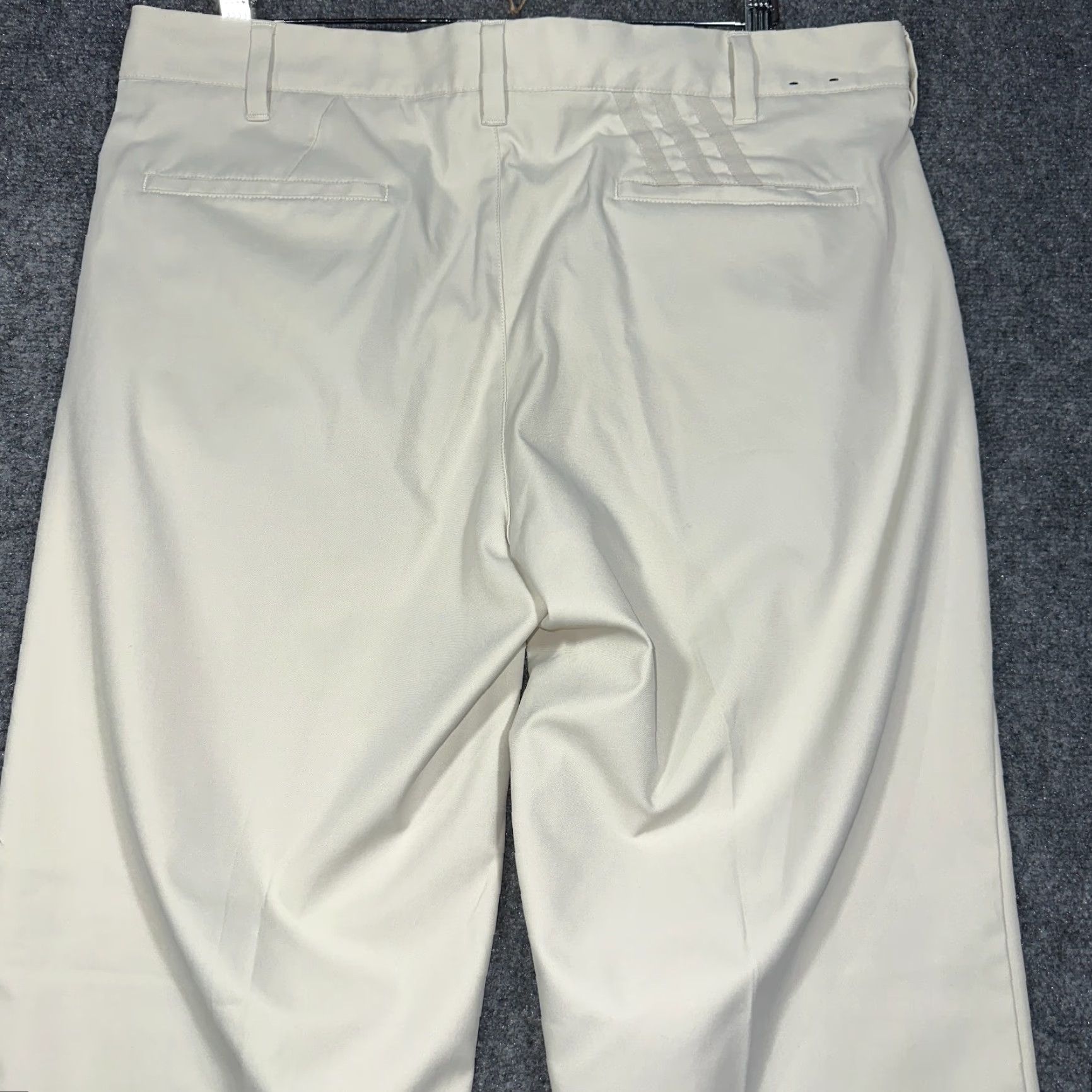 Adidas Adidas Pure Motion Pants Mens 36 Beige Straight Leg Pockets Logo B82626 Size US 36 / EU 52 - 6 Thumbnail