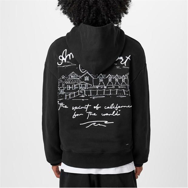 Amiri AMIRI Resort Club Hoodie Size US L / EU 52-54 / 3 - 4 Thumbnail