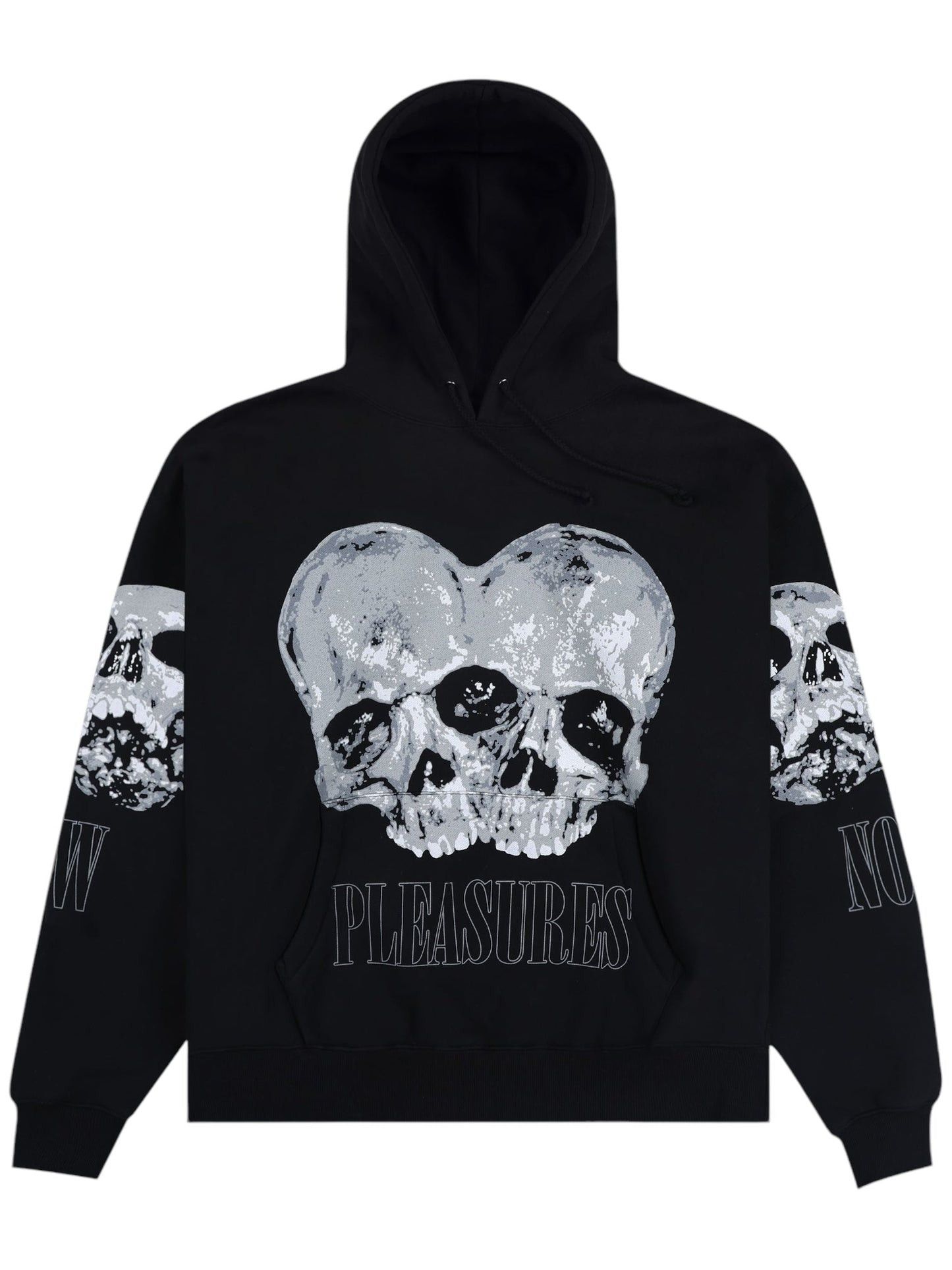 Pleasures Pleasures Double Skull Hoodie Size US XL / EU 56 / 4 - 1 Thumbnail