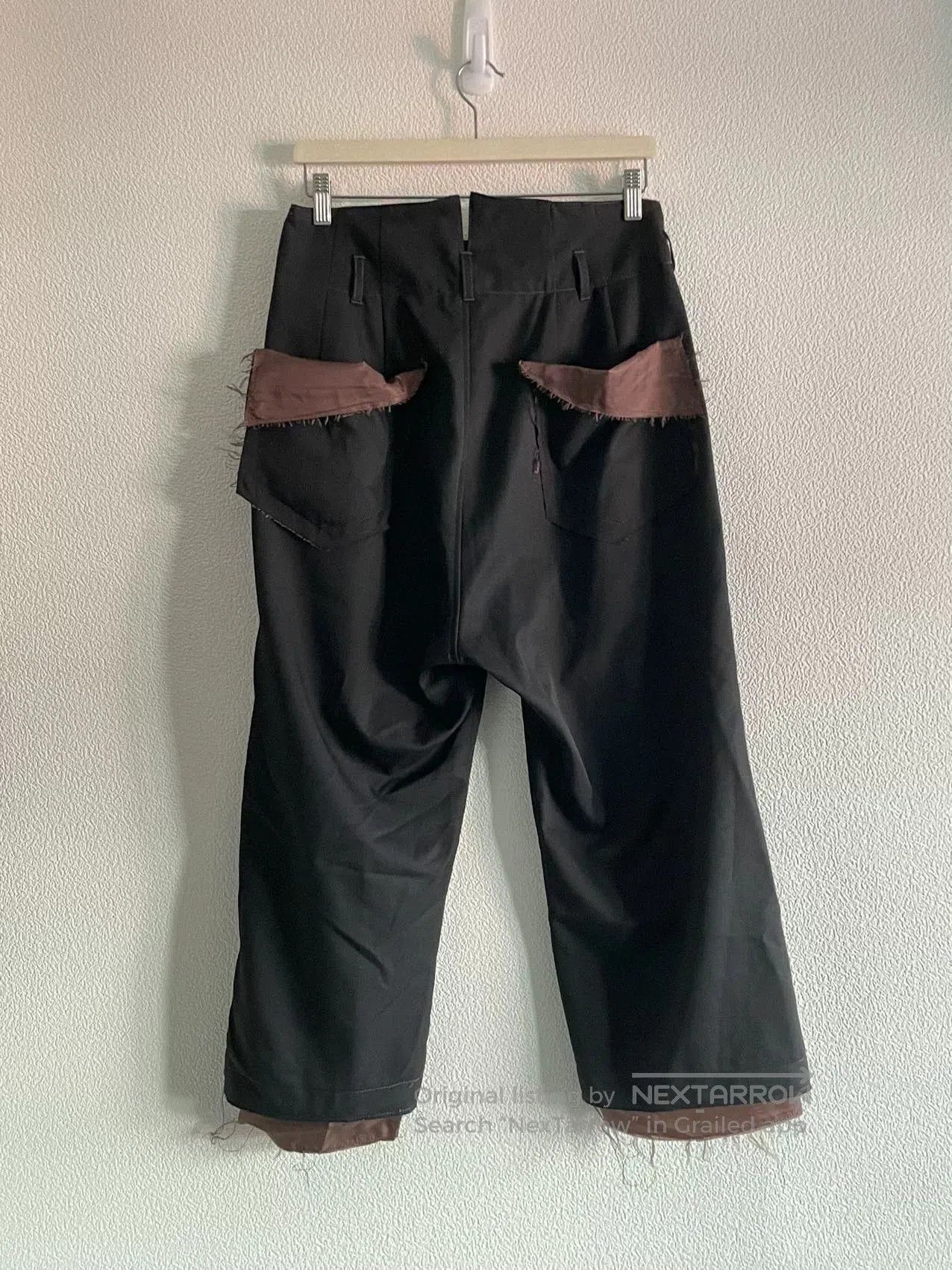 Sulvam Sulvam 18AW Brown Cupro Wide. Size US 30 / EU 46 - 1 Thumbnail