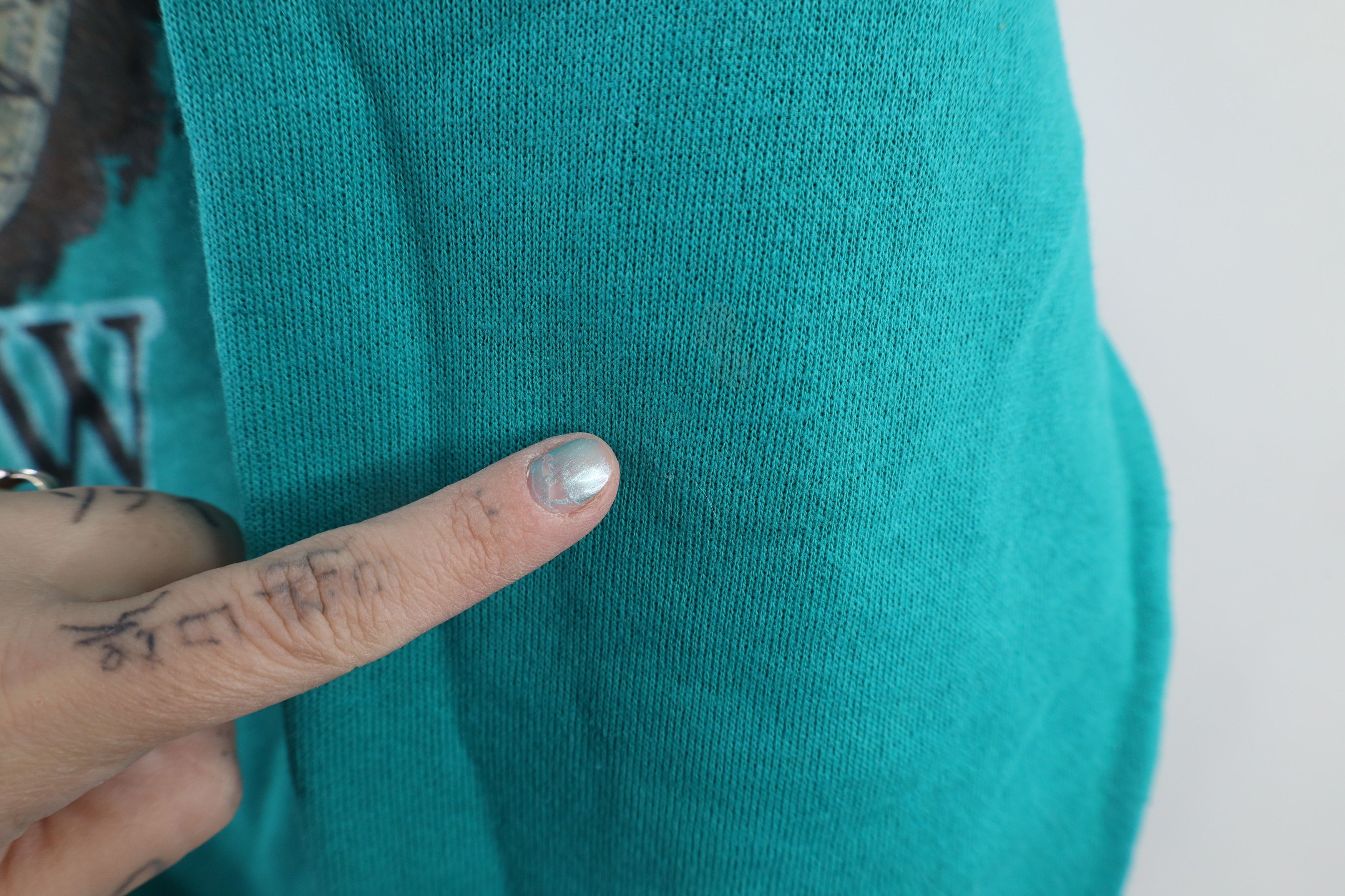 Vintage Vintage 90s Paul Bunyan Show Forestry Sweatshirt Teal USA Size US L / EU 52-54 / 3 - 5 Thumbnail