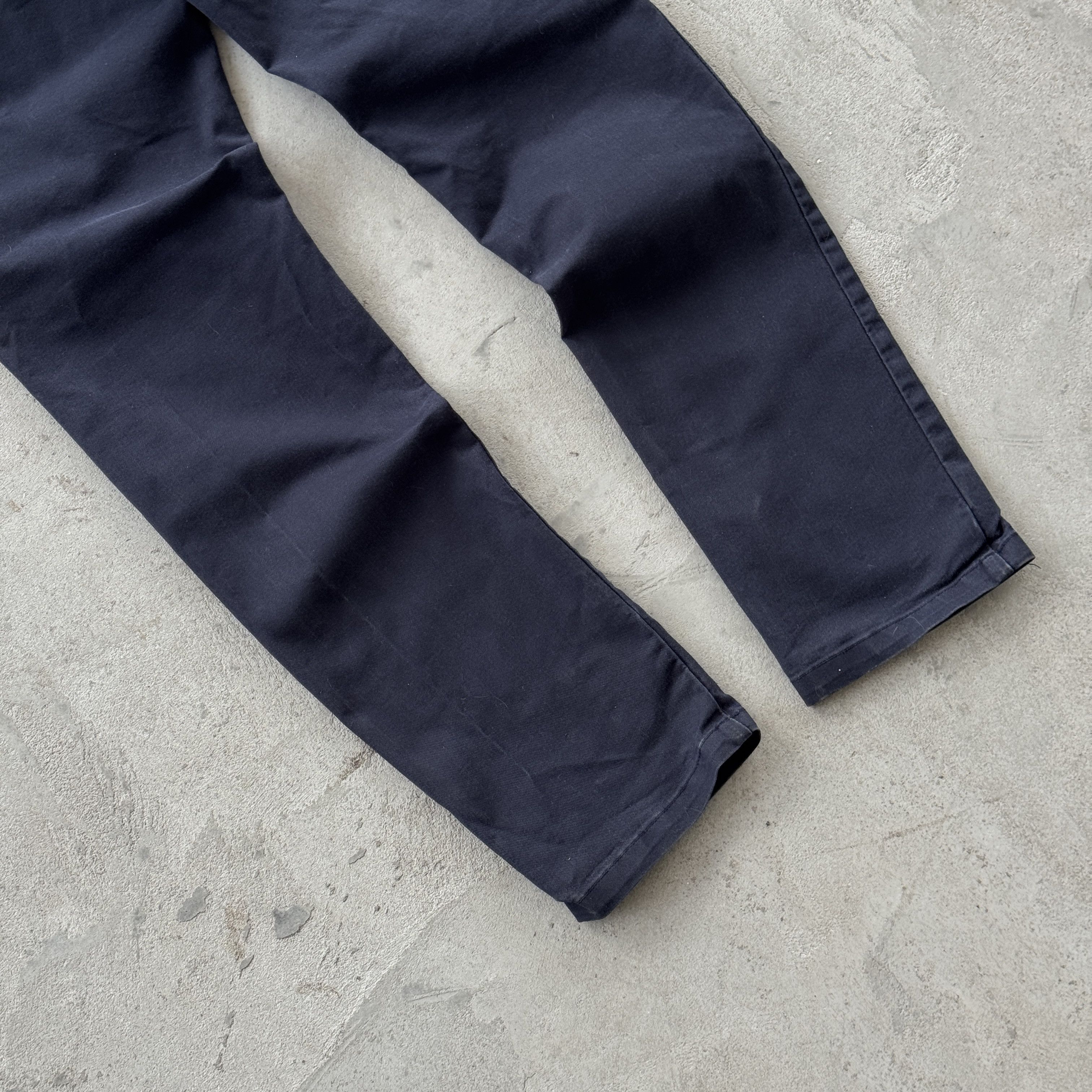 Carhartt Wip Carhartt WIP Sid Pant Navy Blue Chino Trousers 34x34 Size US 32 / EU 48 - 6 Thumbnail