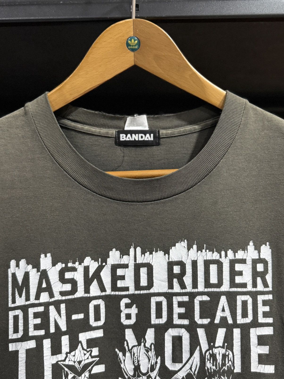 Anime × Vintage Thrashed Vintage Masked Rider Bandai Sun Faded Tee Size US L / EU 52-54 / 3 - 5 Thumbnail