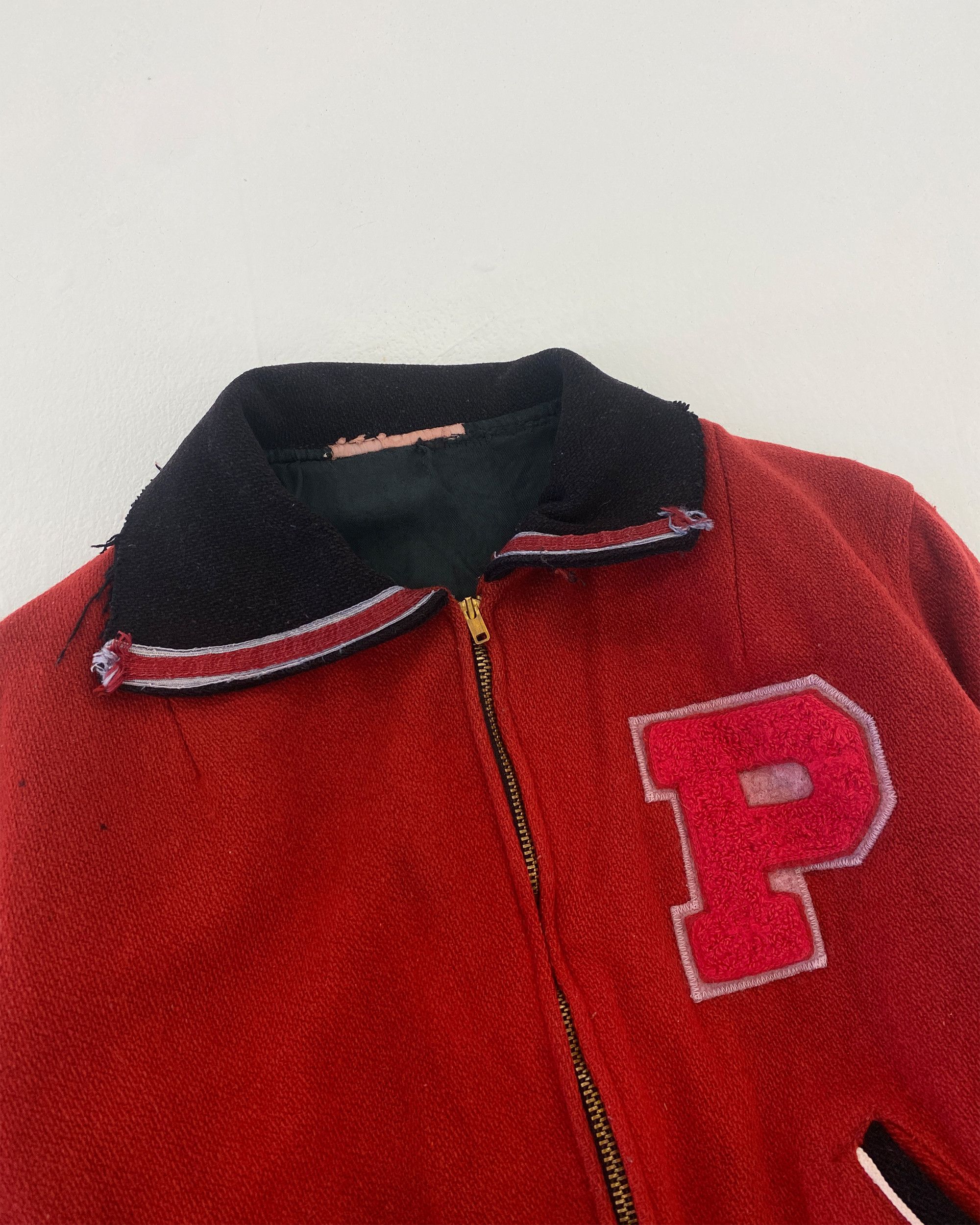 Vintage 1970s College Wool Jacket Size US XS / EU 42 / 0 - 3 Thumbnail