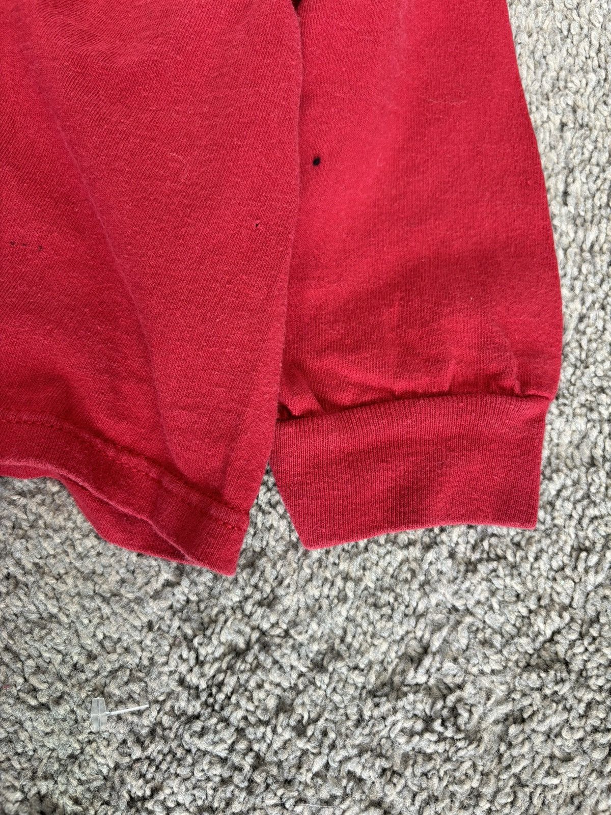 Vintage Vintage university of oklahoma red long sleeve tshirt Size US XL / EU 56 / 4 - 4 Thumbnail