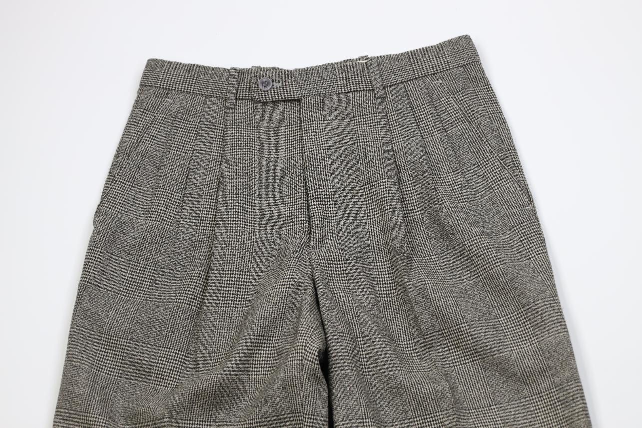 Vintage Vintage 90s Streetwear Wide Leg Chino Pants Houndstooth Size US 29 - 2 Thumbnail