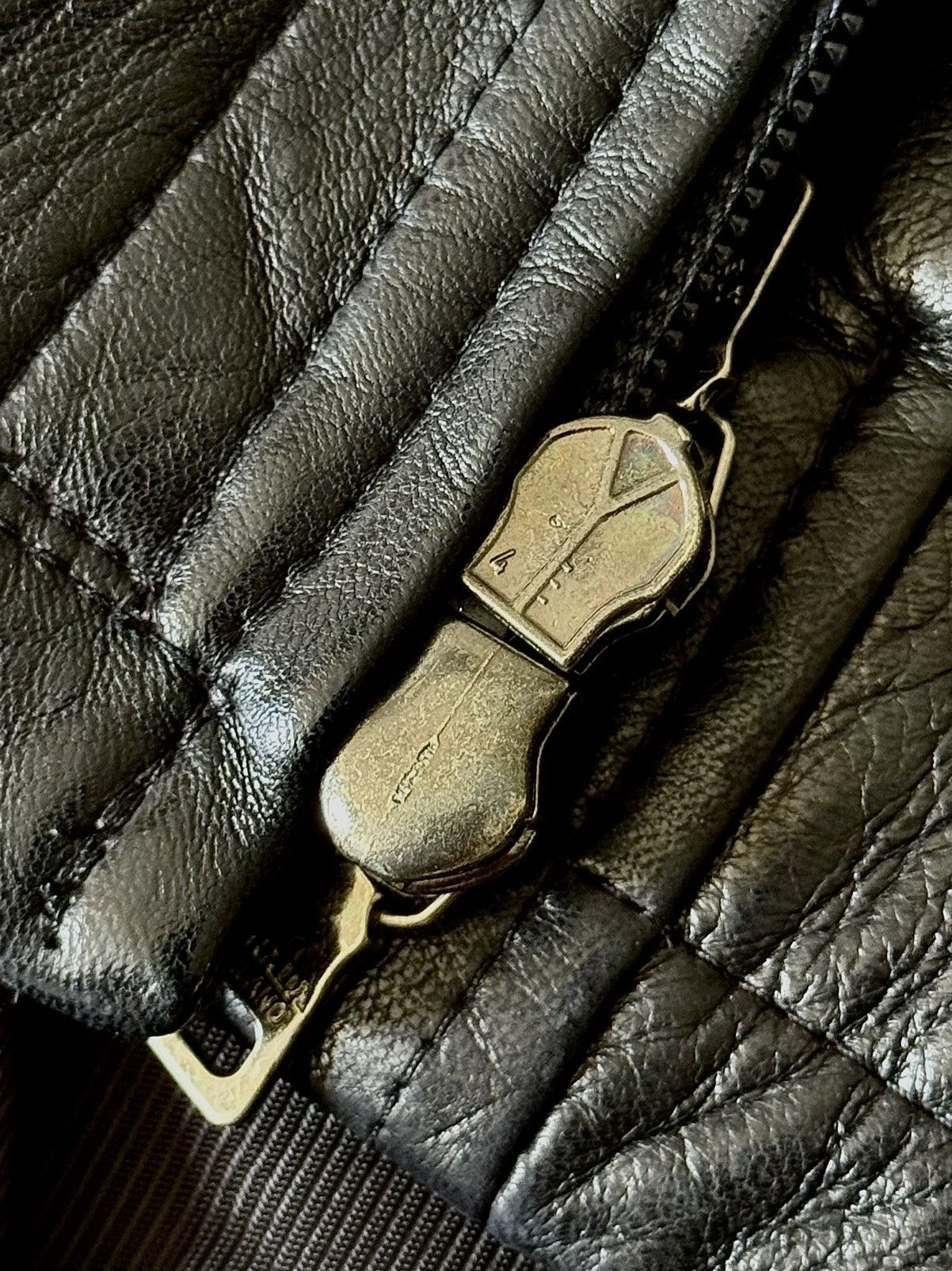 Prada Prada - 1999 - Velcro Zippered - Leather Jacket Size XS / US 0-2 / IT 36-38 - 23 Thumbnail