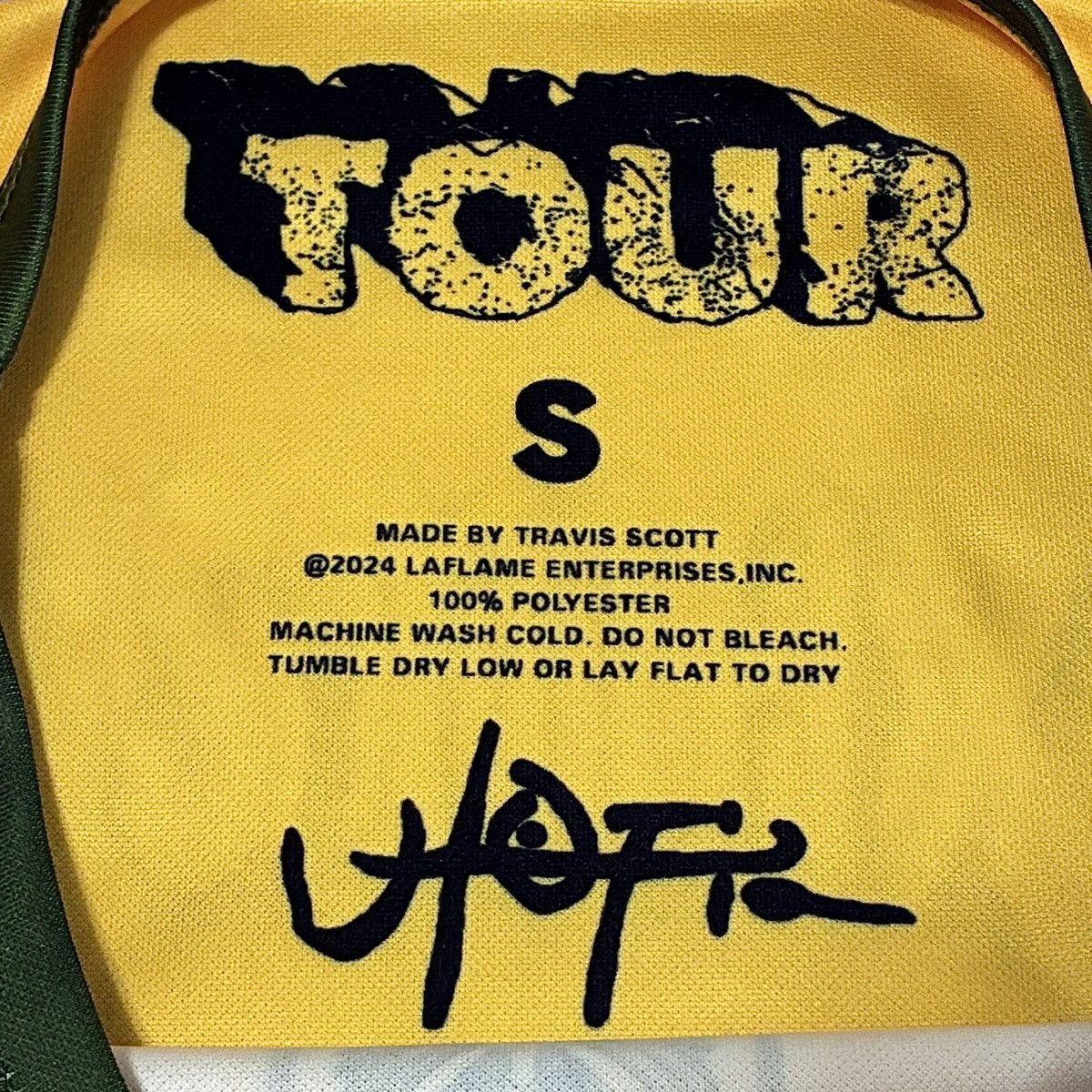 Travis Scott Brazil Jersey Size US S / EU 44-46 / 1 - 3 Thumbnail