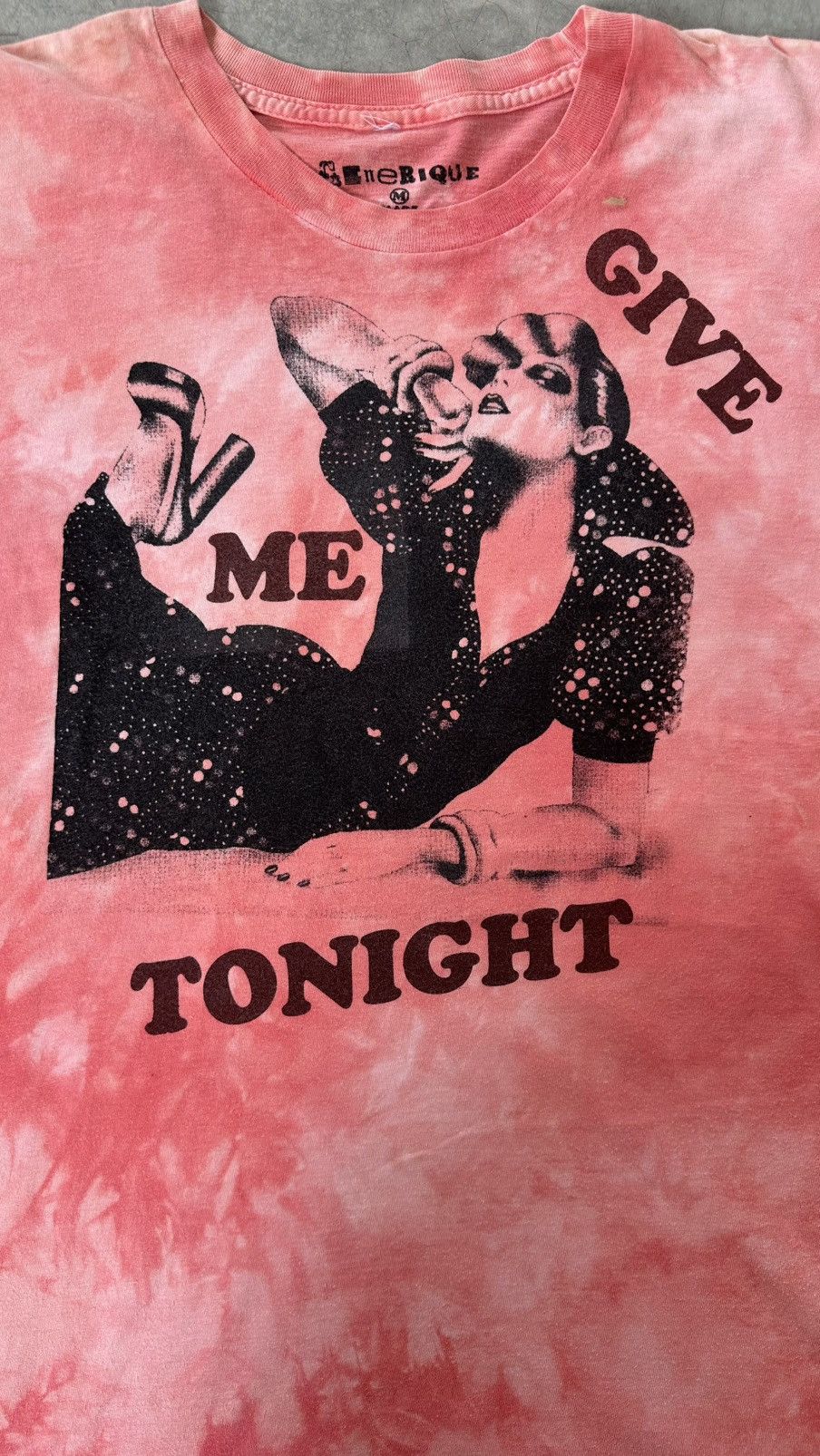 Japanese Brand GENERIQUE GIVE ME TONIGHT SEXY TEE Size US M / EU 48-50 / 2 - 2 Thumbnail