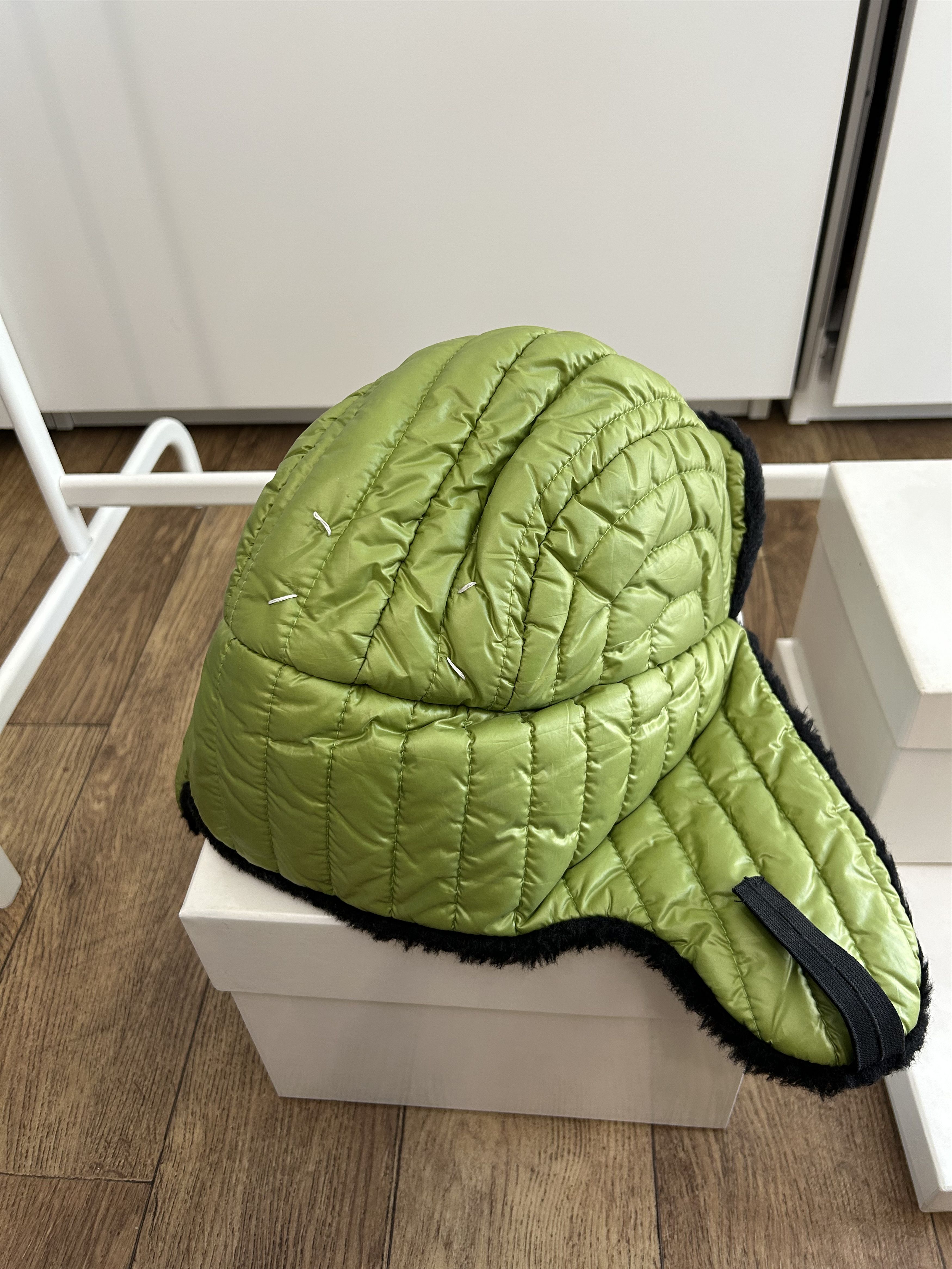 Maison Margiela MAISON MARGIELA Earflap Trooper Hat Size ONE SIZE - 6 Thumbnail