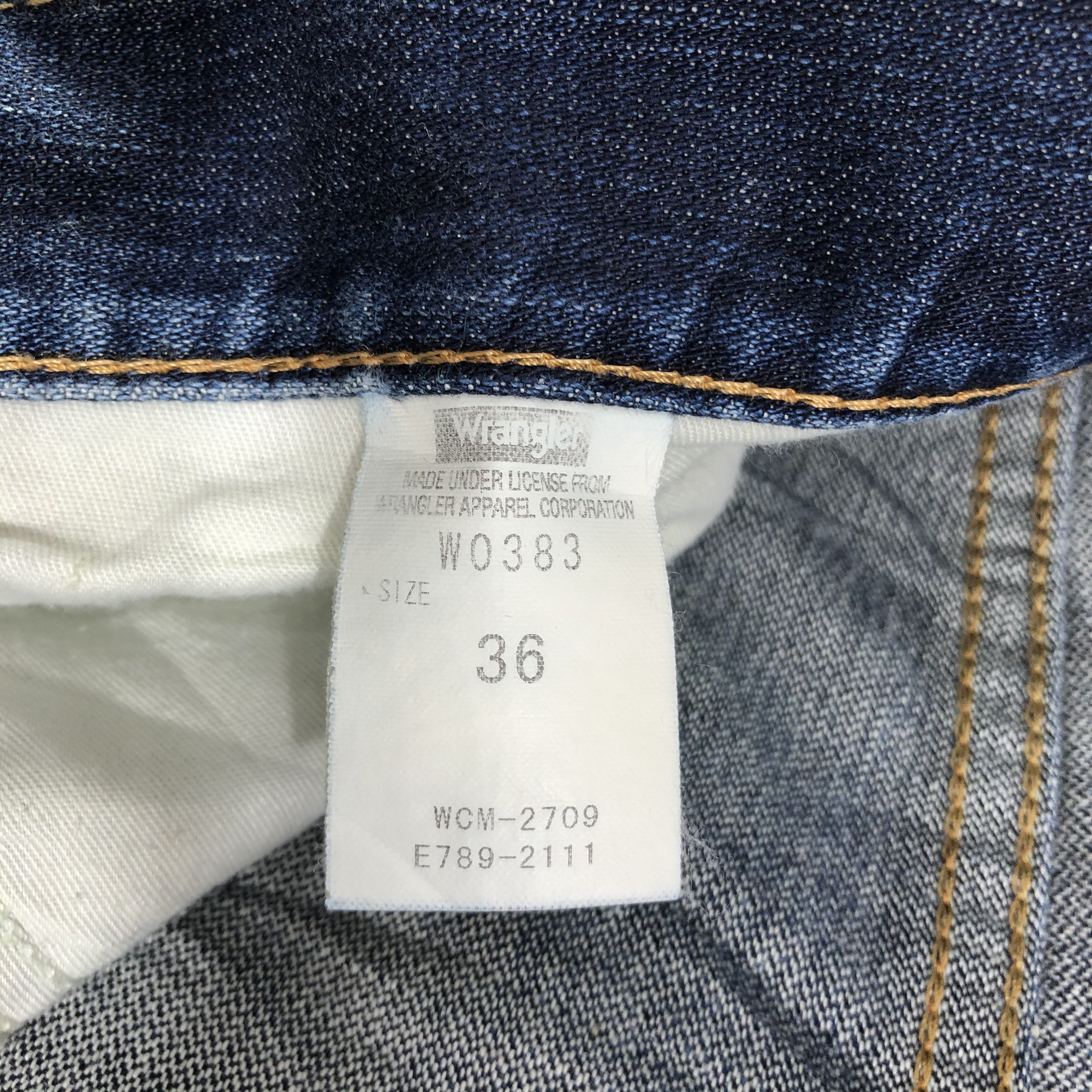 Vintage × Wrangler Vintage Blue Wash Wrangler Jeans-JM3239 Size US 37 - 9 Thumbnail
