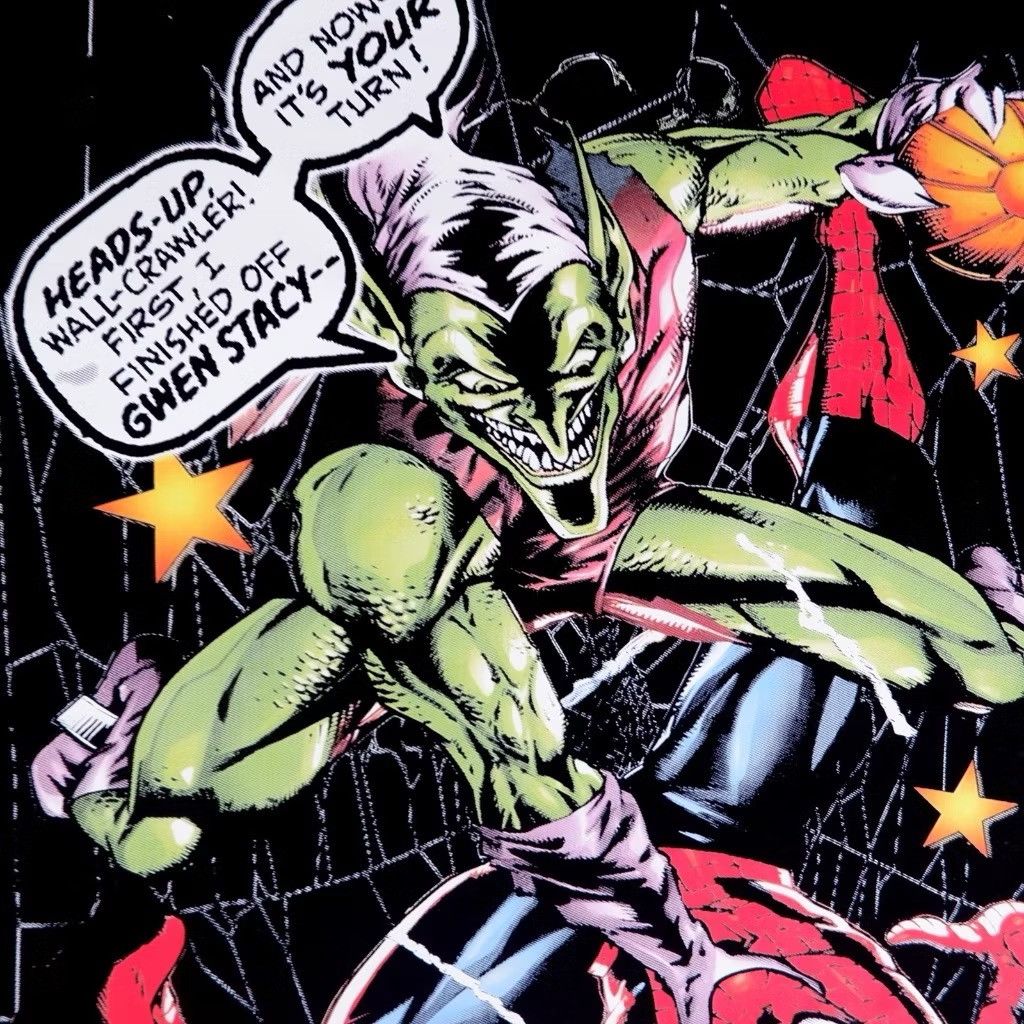 Anime × Marvel Comics 🕸️ltd🕸️goblin spiderman Size US L / EU 52-54 / 3 - 4 Thumbnail