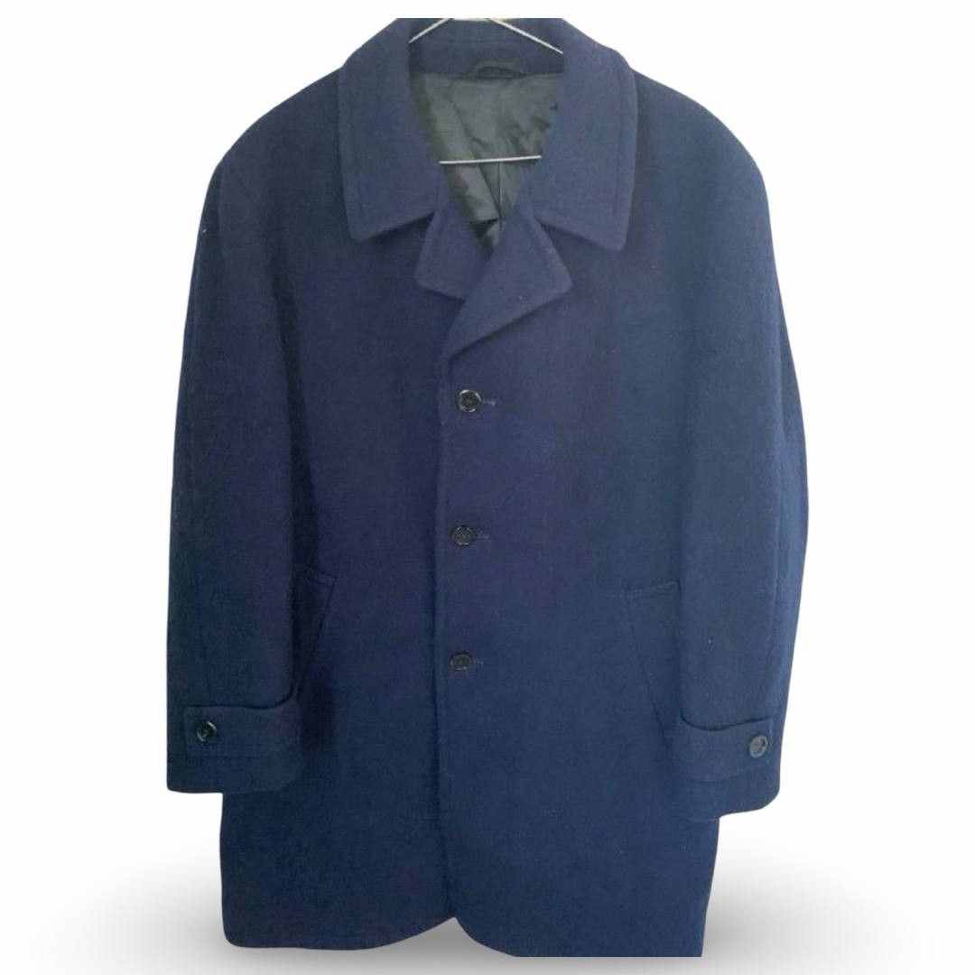 Vintage VTG wool coat #977 Size US L / EU 52-54 / 3 - 1 Thumbnail