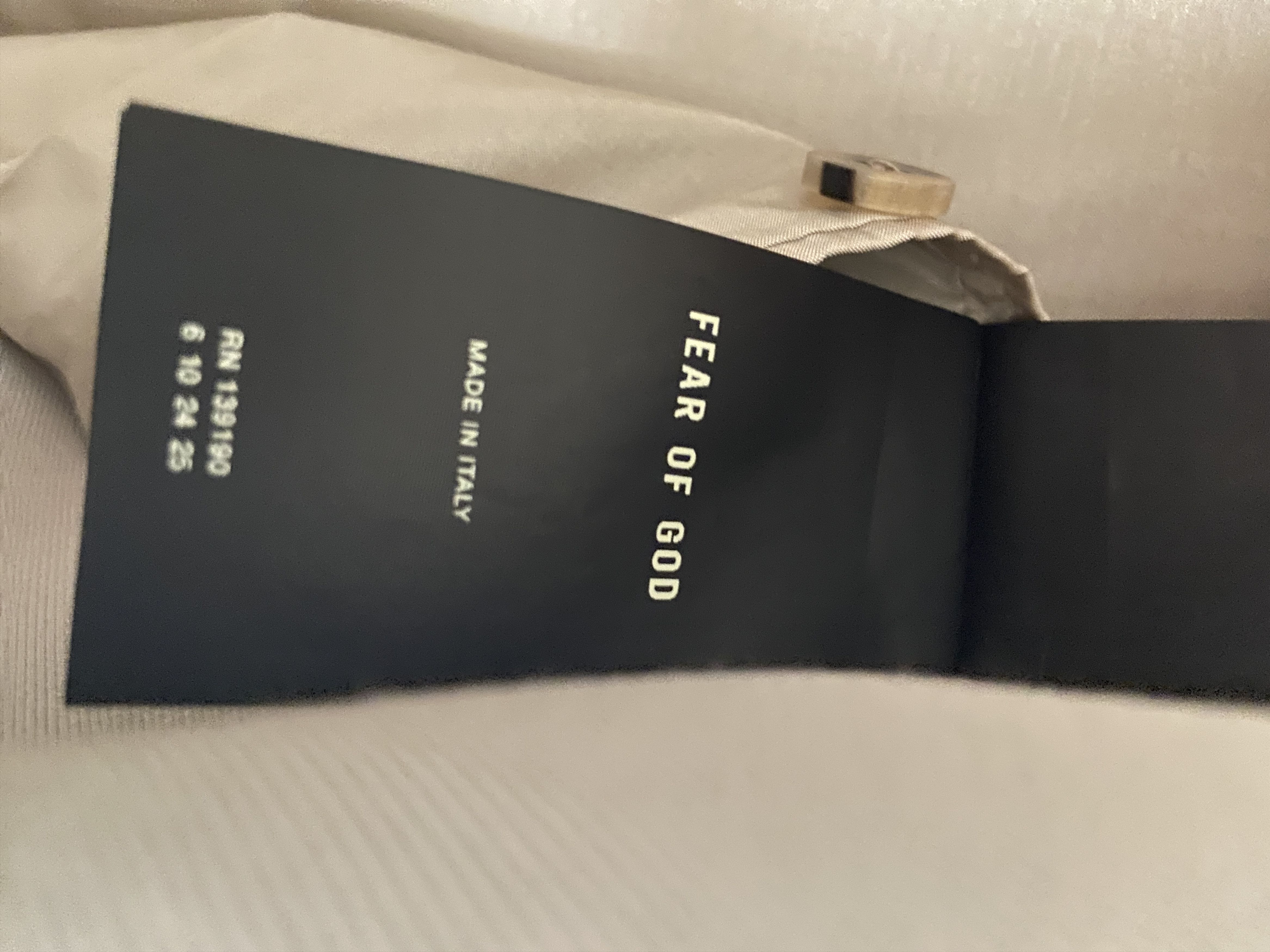 Fear of God [New/Never Worn] Fear of God Eternal Twill California Blazer Size 46R - 7 Thumbnail