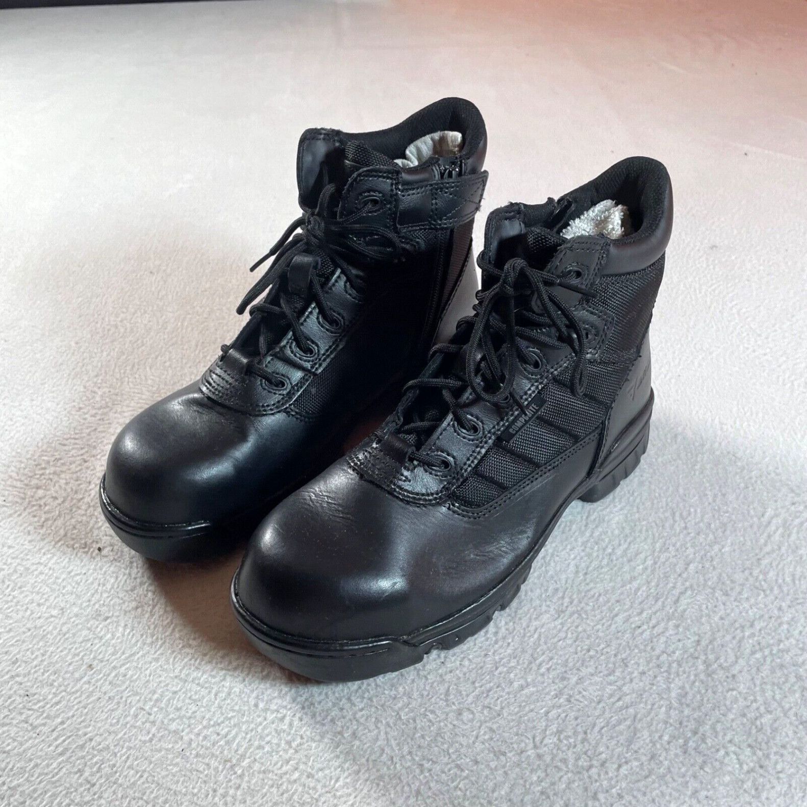 Vintage Bates Boots Mens 8.5 Black Ultralite Tactical Work And Safety Outdoors E02264 Grailed