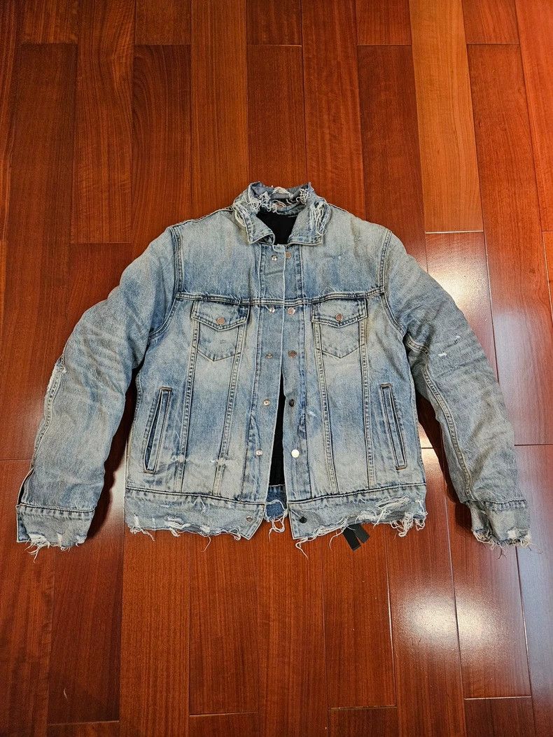 Amiri Amiri Classic 16th Season Reversible Denim Cotton Jacket Size US M / EU 48-50 / 2 - 1 Thumbnail