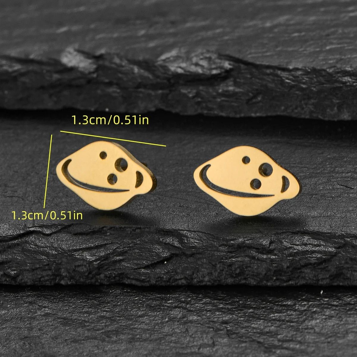 Jewelry Spaceship Earrings Charm Earring Gift Size ONE SIZE - 3 Thumbnail