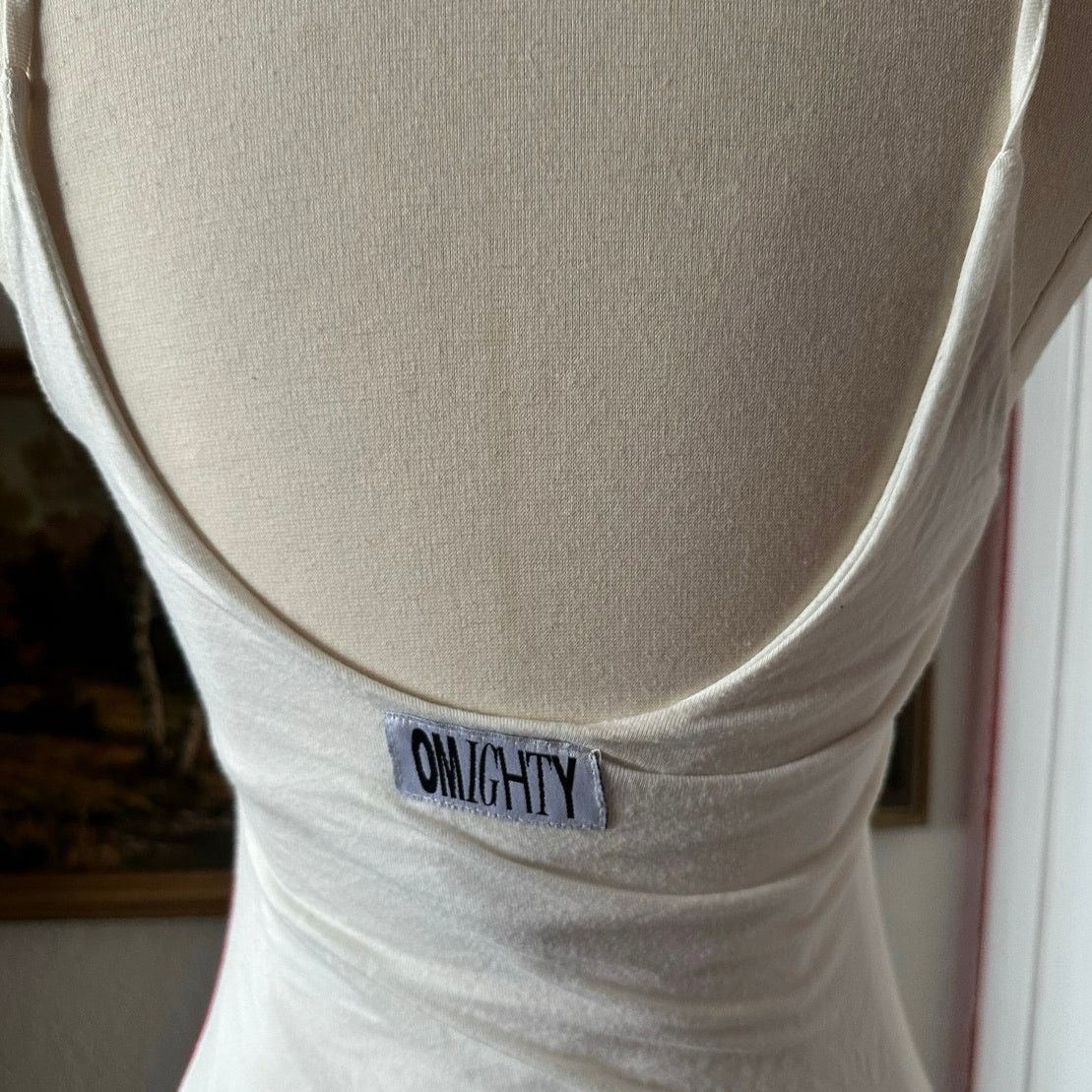 Other omighty white red racer stripe form fitting midi dress Size S / US 4 / IT 40 - 3 Thumbnail