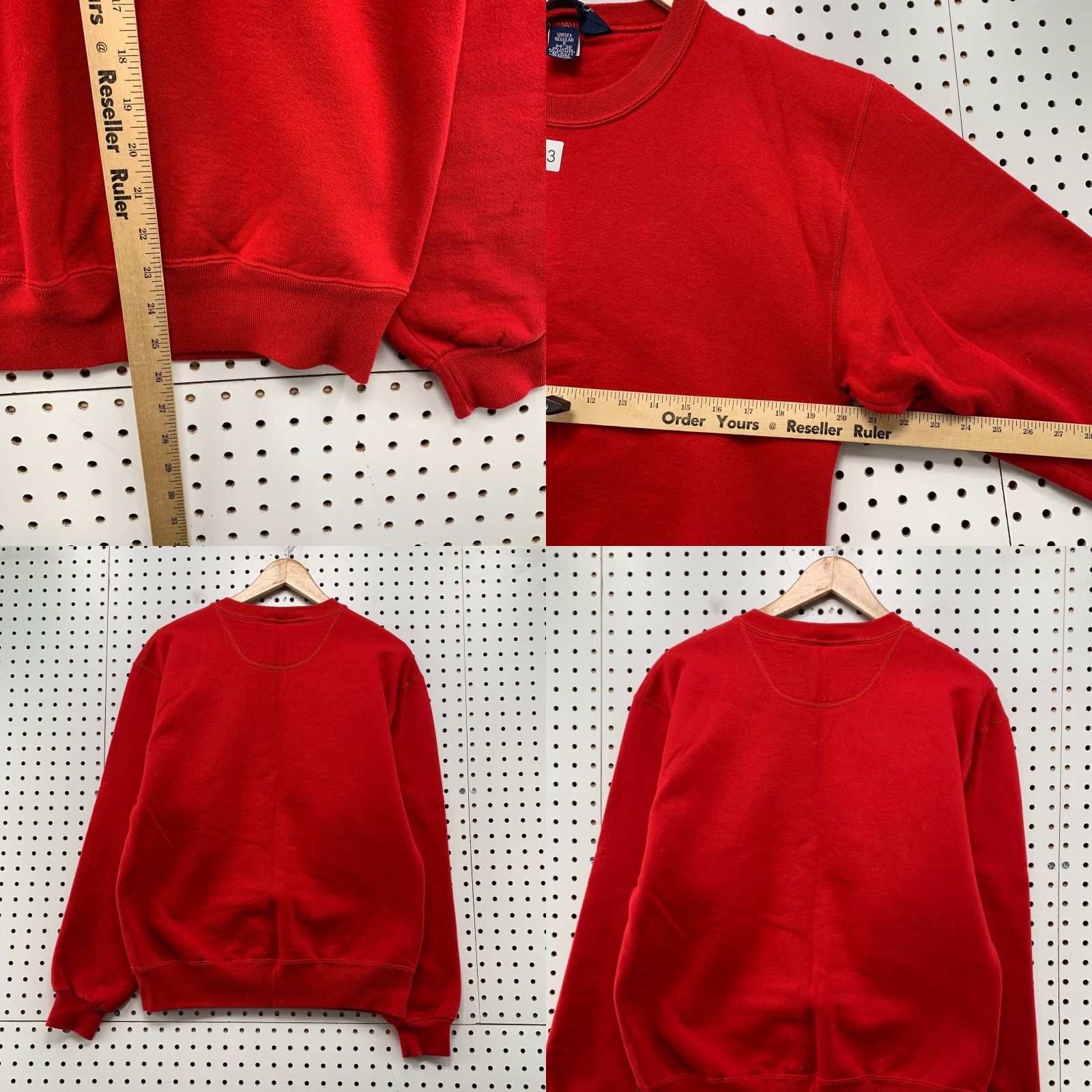 Lands' End VINTAGE Lands' End Sweatshirt Mens Small Red Crewneck Fleece Made USA Christmas Shirt Mens Small Red Crewneck Fleece 90s Christmas USA Size US S / EU 44-46 / 1 - 8 Thumbnail