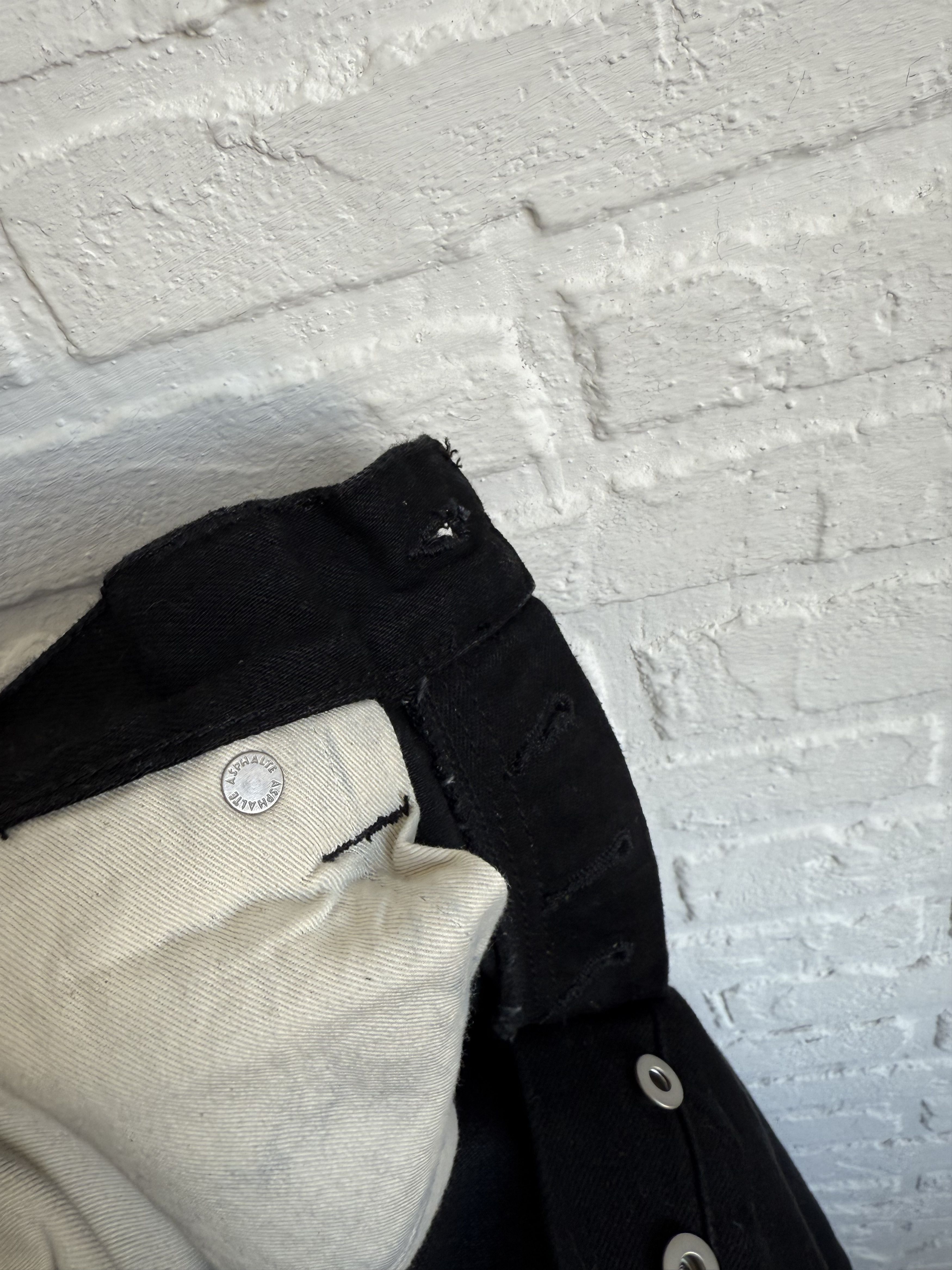 Japanese Brand Asphalte black selvedge Japanese jeans Size US 32 / EU 48 - 3 Thumbnail