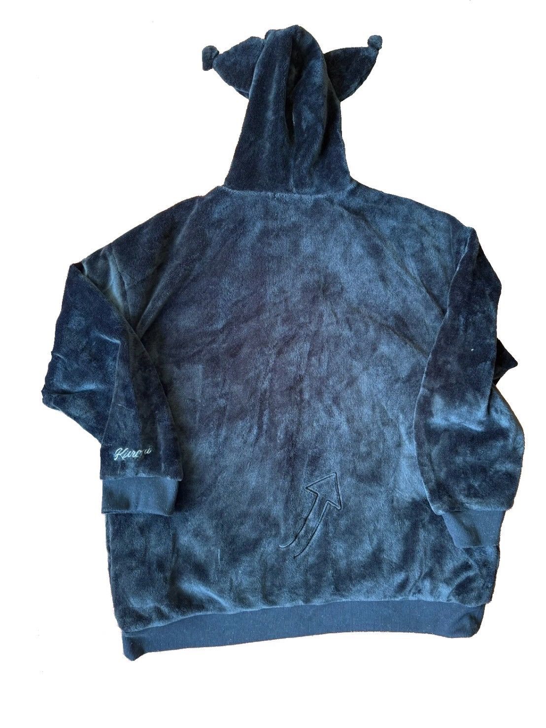 Japanese Brand × Vintage Sanrio Kuromi fleece hoodie (rare). Size US L / EU 52-54 / 3 - 2 Thumbnail