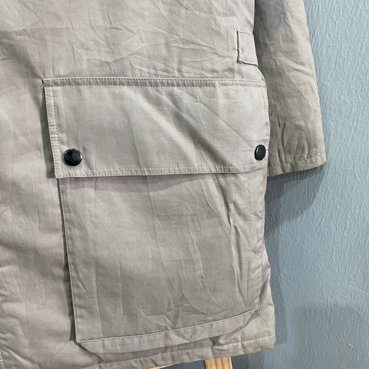 Burberry Vintage Burberry Corduroy Collar Hunting Canvas Field Jacket Size US L / EU 52-54 / 3 - 13 Thumbnail