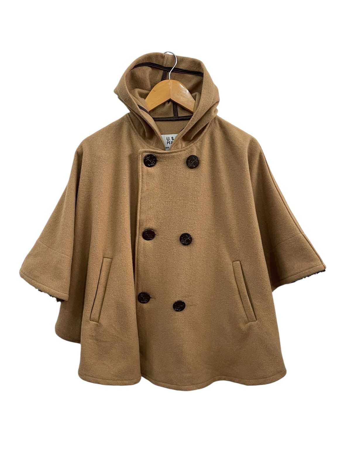 Schott VINTAGE SCHOTT PEA JACKET CAPES WINGBAT CARDIGAN OVERCOAT Size US L / EU 52-54 / 3 - 1 Thumbnail
