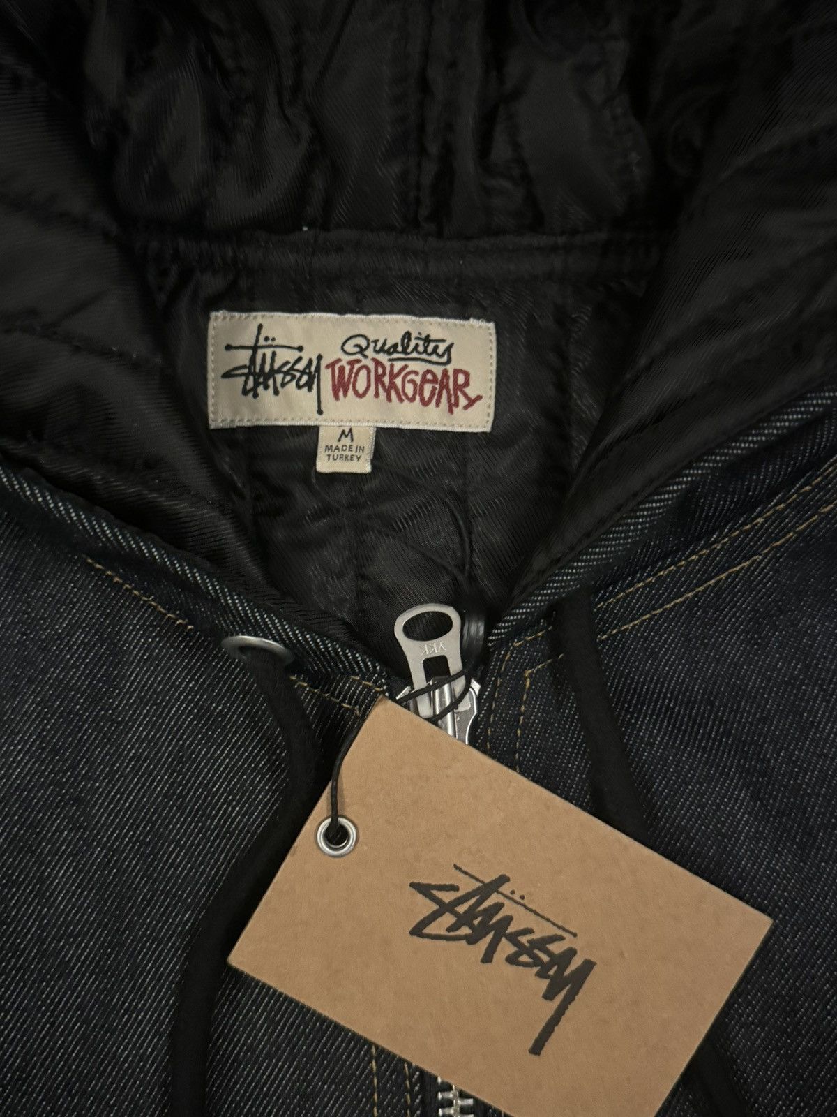 Stussy Stussy Raw Indigo Denim Workjacket Size US M / EU 48-50 / 2 - 3 Thumbnail