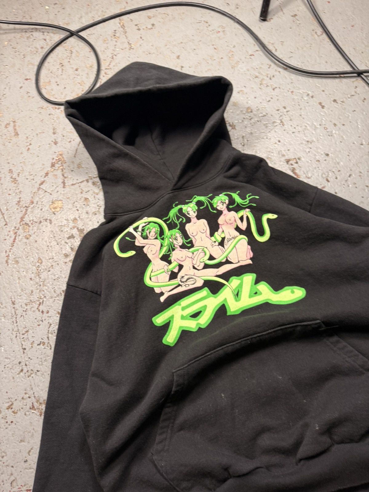 Siberia Hills Insane Siberia Hills Anime Sailer Moon Hoodie Neon Green Size US L / EU 52-54 / 3 - 3 Thumbnail