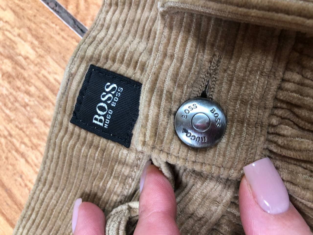 Hugo Boss × Japanese Brand Dirty Painted Distressed Thrashed Faded Baggy Jeans Y2K Size US 32 / EU 48 - 10 Thumbnail