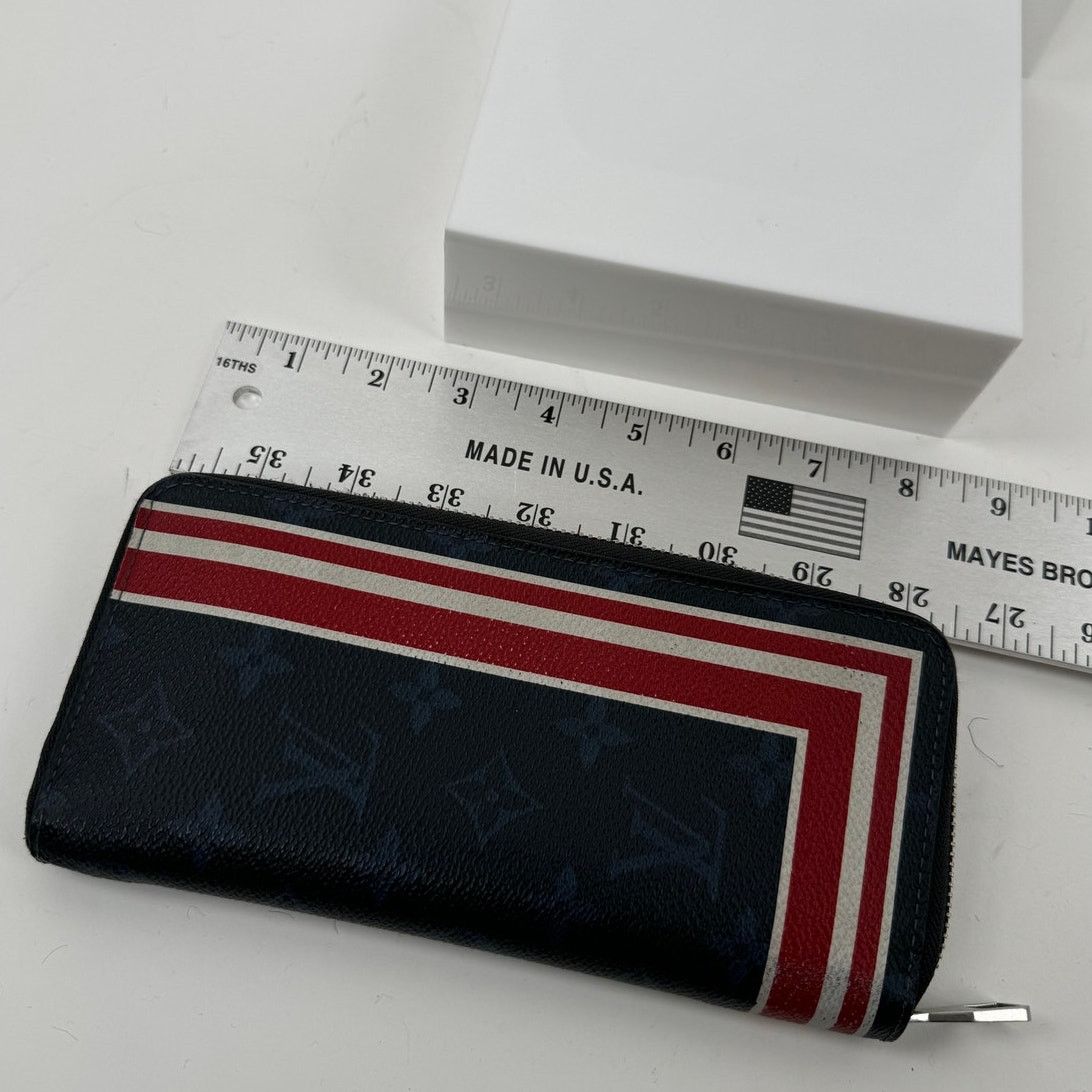 Louis Vuitton Louis Vuitton Rare Canvas Monogram Cobalt Stripe Wallet Size ONE SIZE - 10 Thumbnail