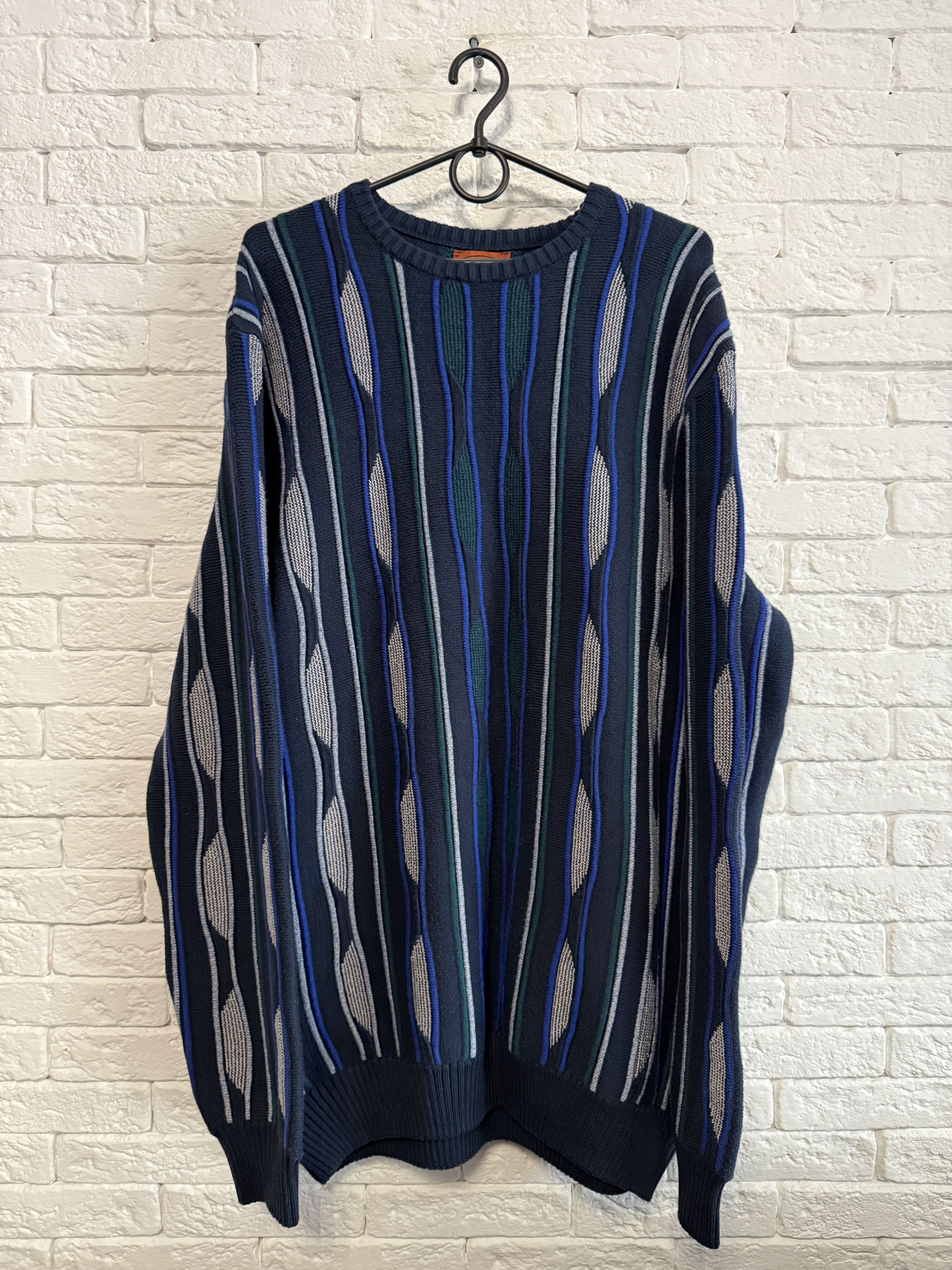 Missoni Rare Abstract Sweater Missoni made In Italy Sz XL Size US XL / EU 56 / 4 - 1 Thumbnail