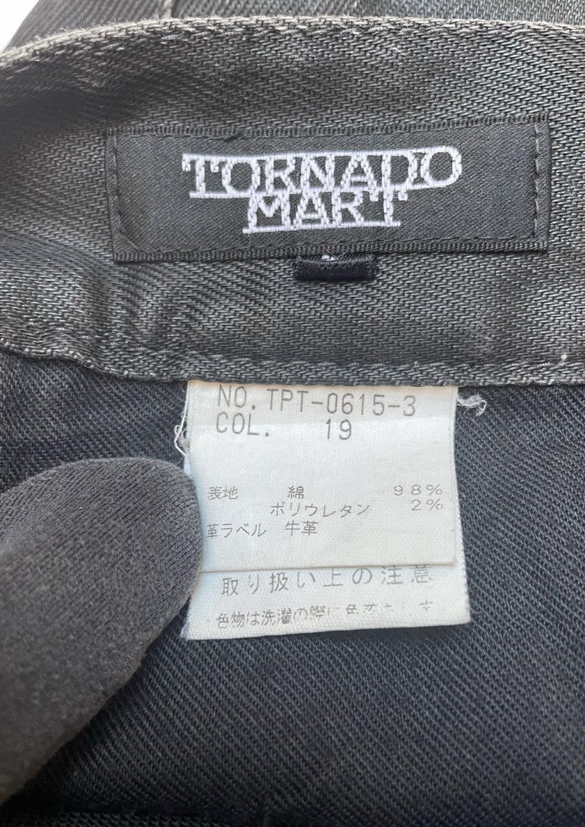 Tornado Mart Tormado Mart waxed flared denim Size US 29 - 11 Thumbnail