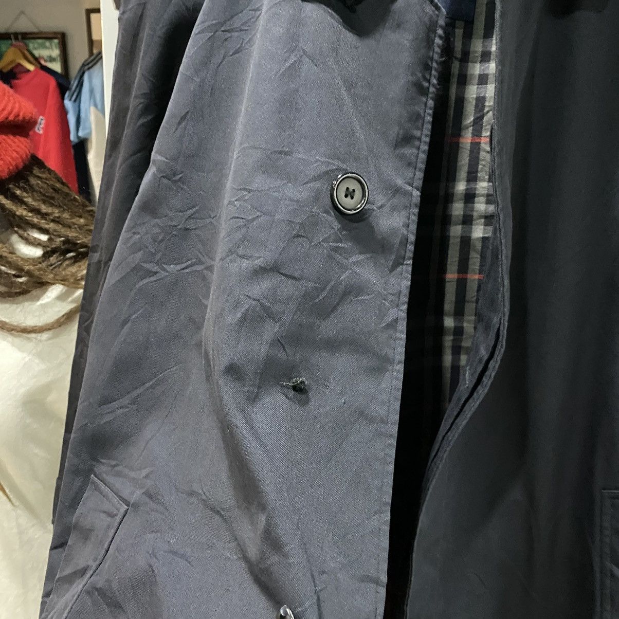 Burberry Burberry London NovaCheck Trench Coat Jacket Made In England Size US L / EU 52-54 / 3 - 12 Thumbnail