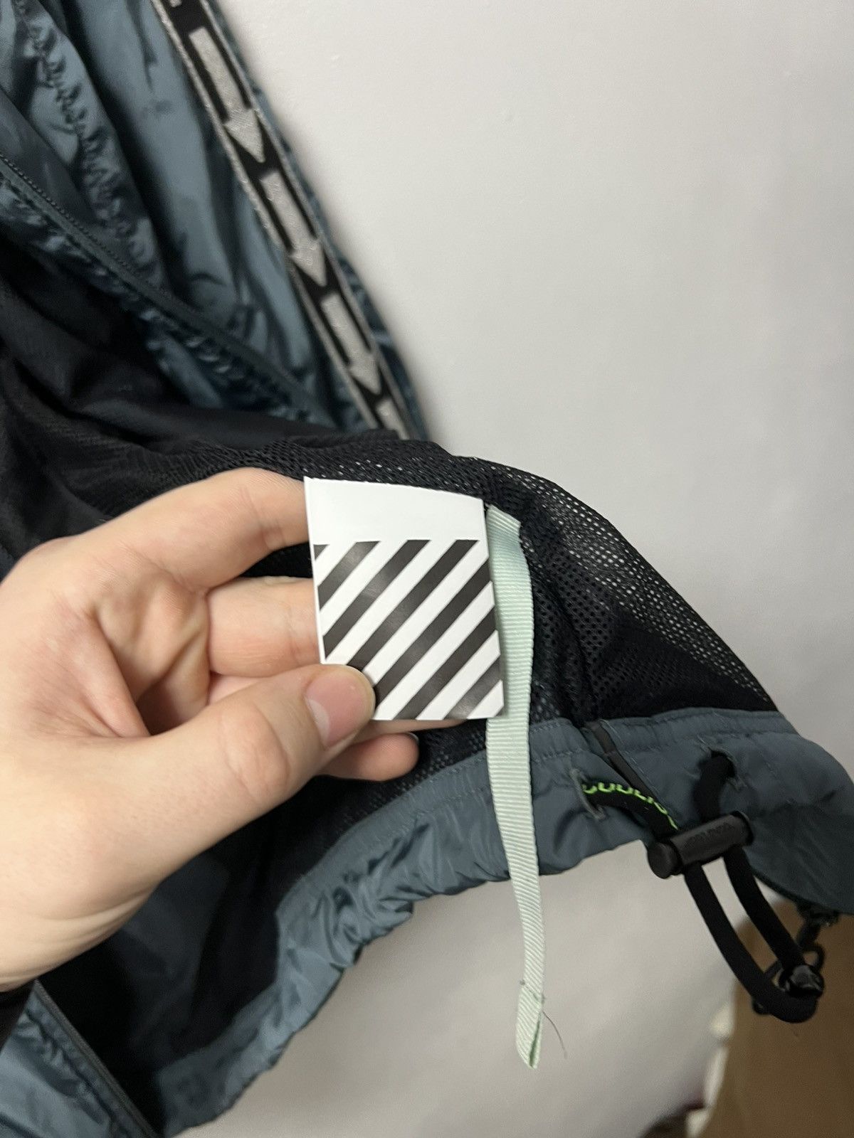 Off-White Off White Light Nylon Track jacket Size US S / EU 44-46 / 1 - 7 Thumbnail