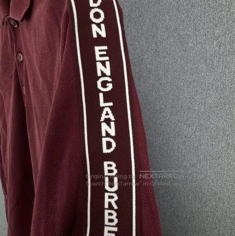 Burberry Burberry Red Men's Polo Shirt XXS. Size US XXS / EU 40 - 3 Thumbnail