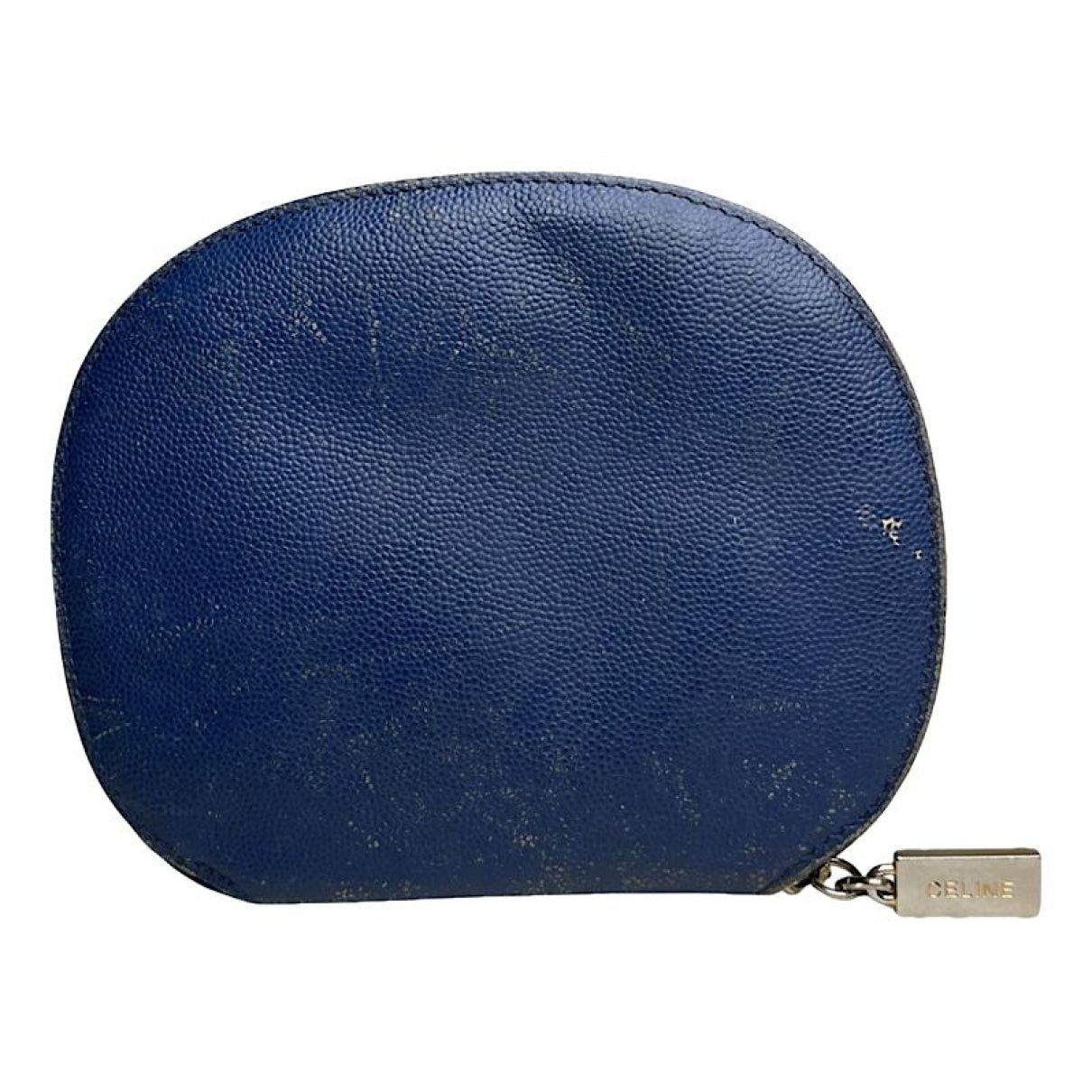 Celine Blue Leather Wallet Size ONE SIZE - 1 Thumbnail