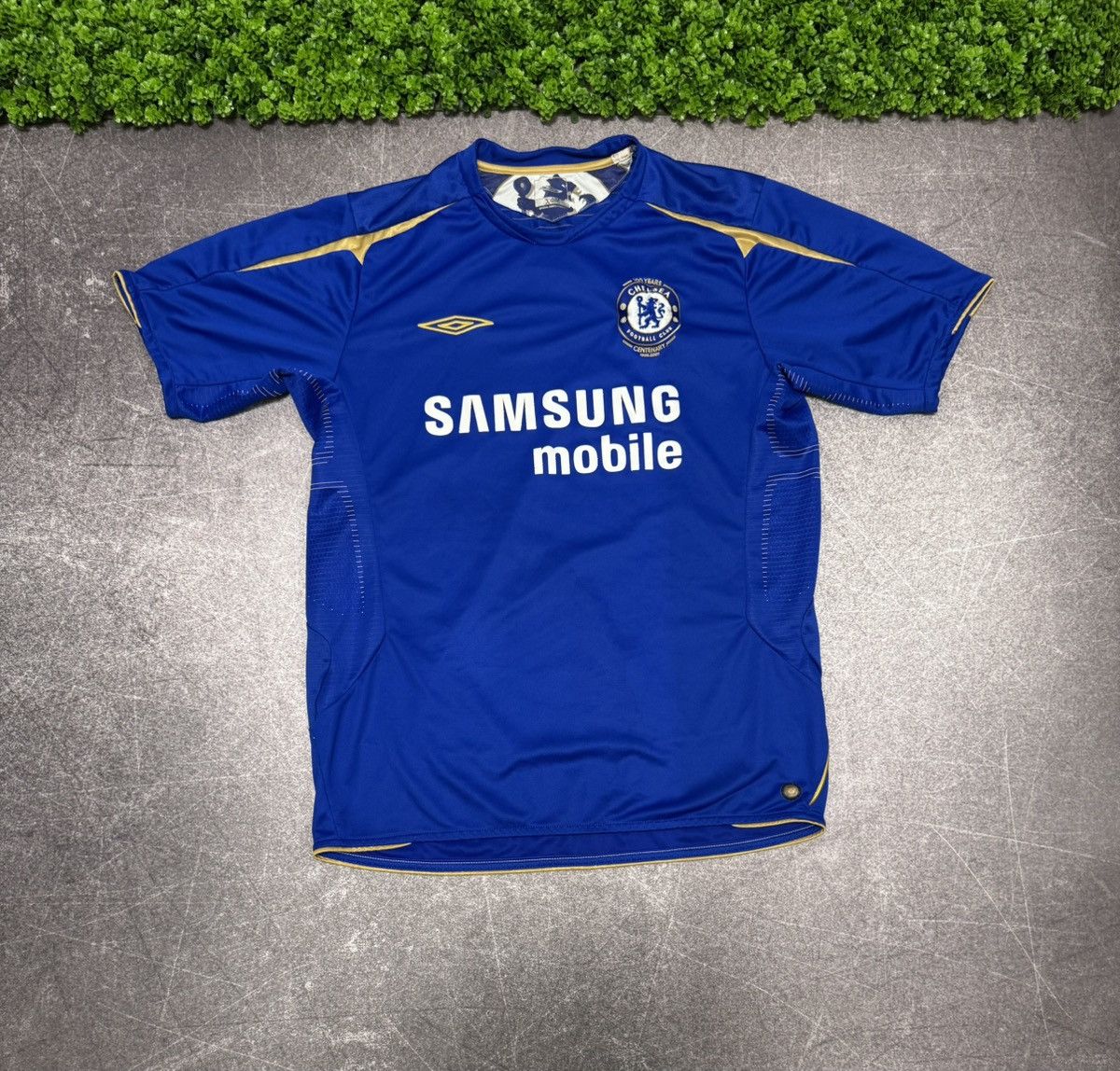 Umbro 100 Years of Chelsea 2005 2006 Home socer jersey Size US L / EU 52-54 / 3 - 1 Thumbnail