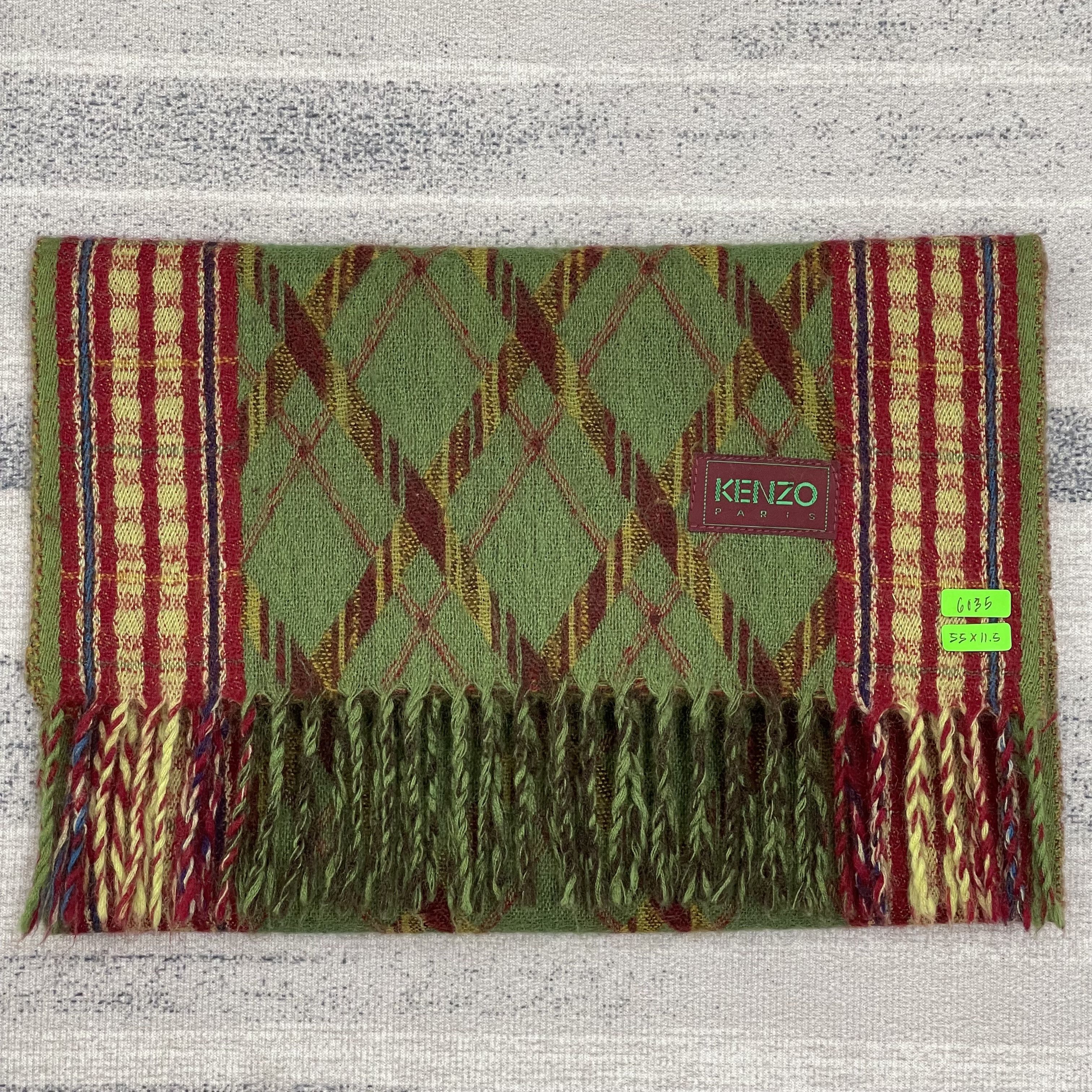 Kenzo Vintage Kenzo Paris Muffler Scarf- 6235 Size ONE SIZE - 9 Thumbnail
