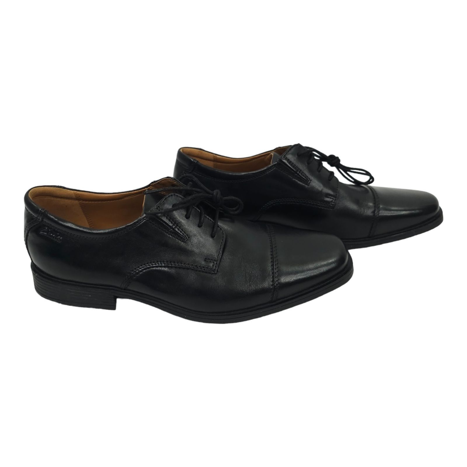 Clarks Clarks Tilden Cap Oxford Leather Shoes Mens Size US 9.5 M Size US 9.5 / EU 42-43 - 13 Thumbnail