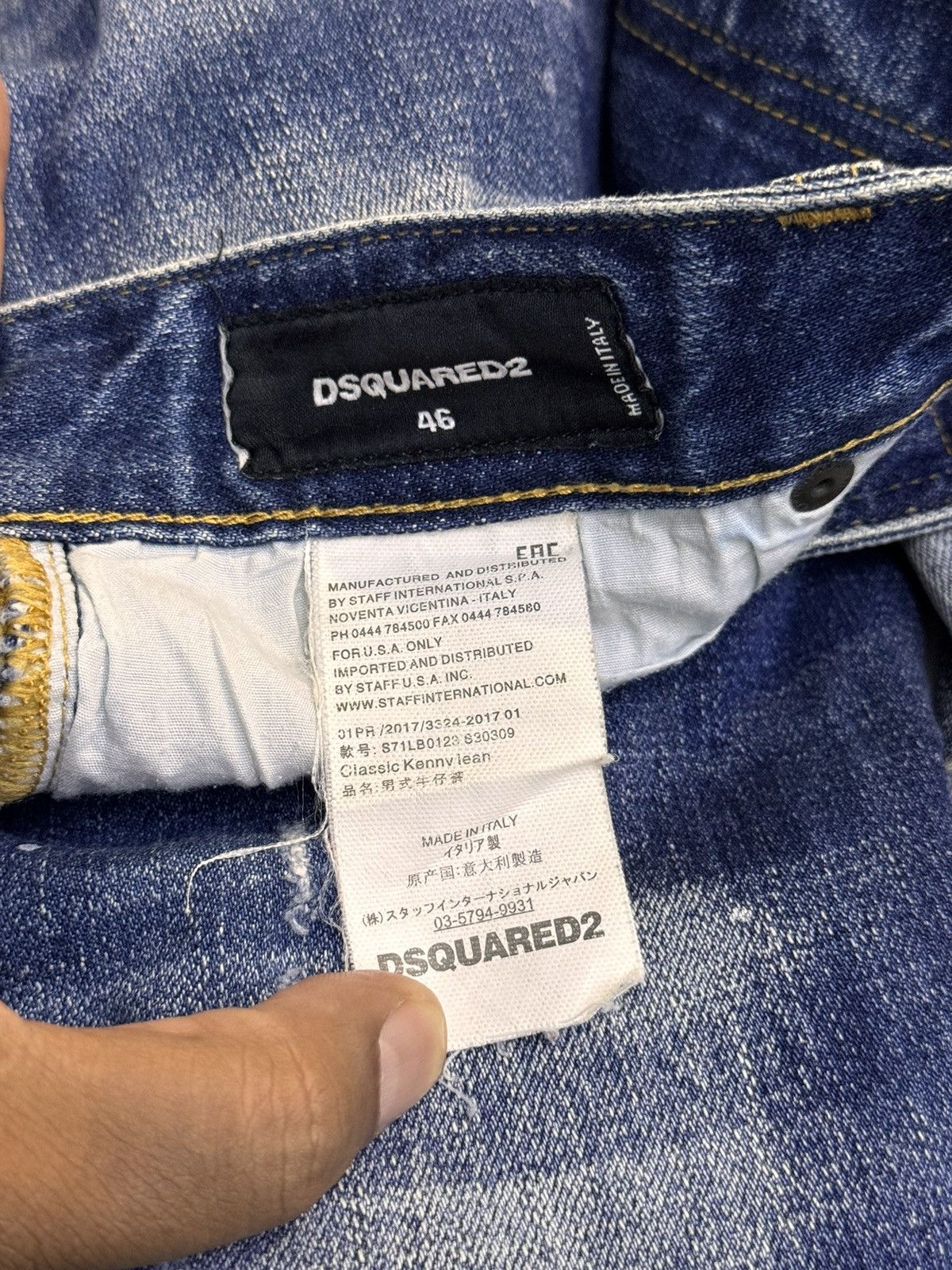 Dsquared2 Dsquared2 Classic Kenny Jean Size 30 inches Size US 31 - 7 Thumbnail