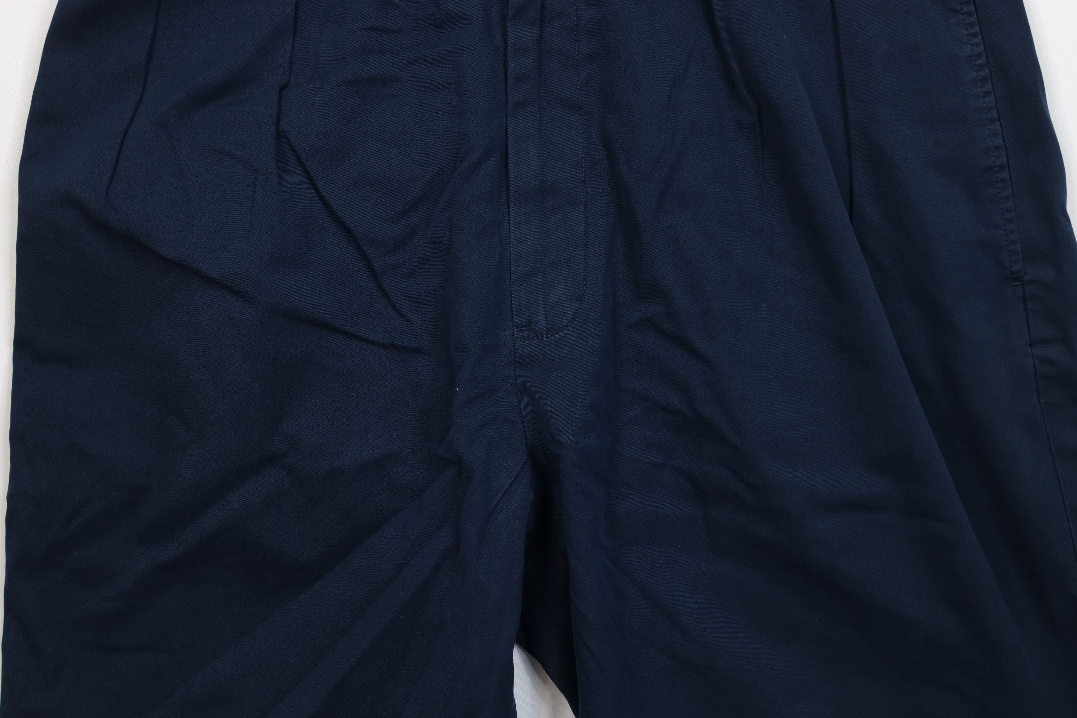 Ralph Lauren Vintage 90s Polo Golf Ralph Lauren Chino Shorts Blue Cotton Size US 34 / EU 50 - 3 Thumbnail
