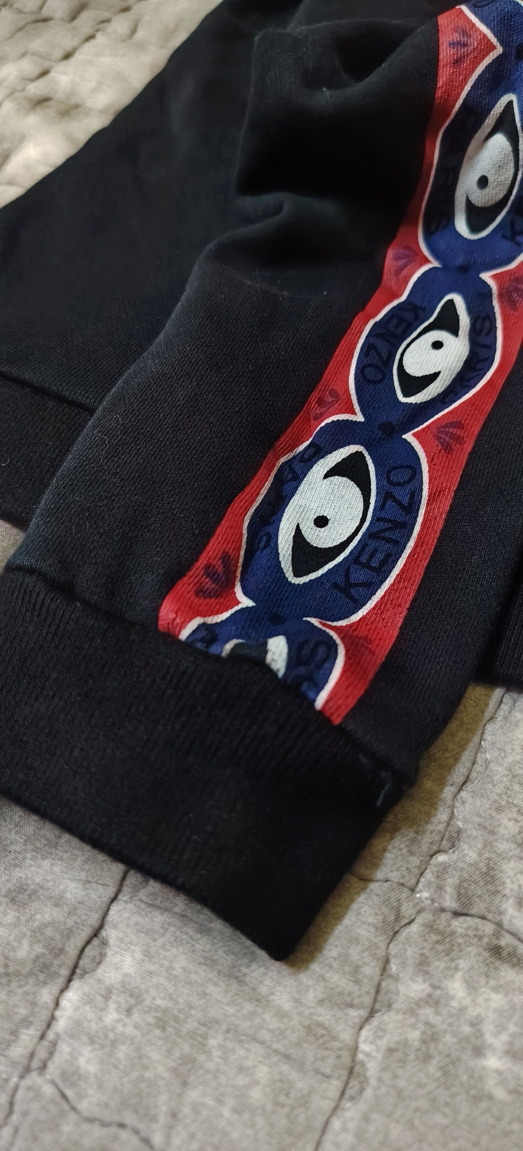 Kenzo Kenzo Paris Eye Embroidered Patchwork Sweatshirts Size US M / EU 48-50 / 2 - 7 Thumbnail