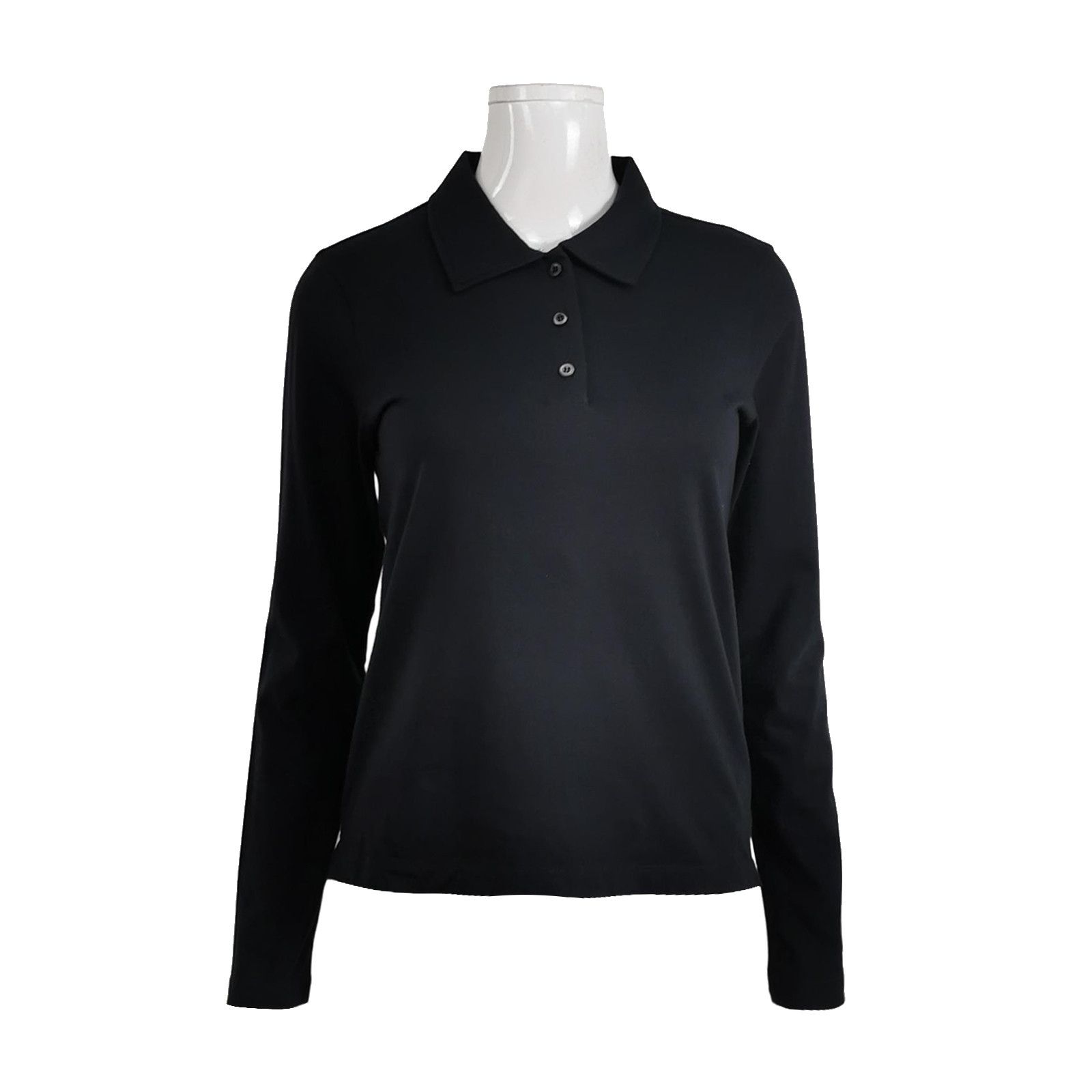 Prada Prada Sport Vintage Linea Rossa Logo Long Sleeve Polo Size M