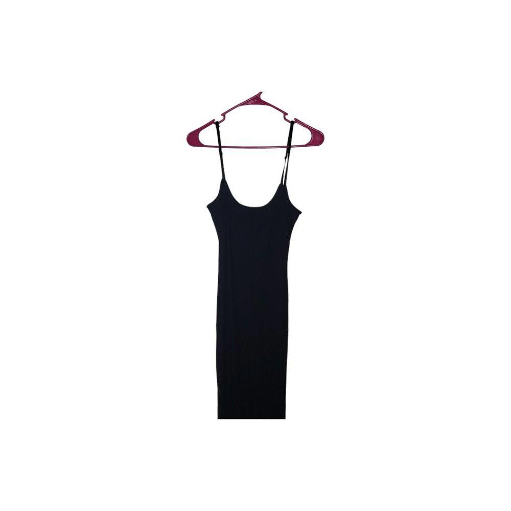 Designer CT1226a SKIMS SOFT LOUNGE LONG SLIP DRESS-ONYX Size XL / US 12-14 / IT 48-50 - 7 Thumbnail