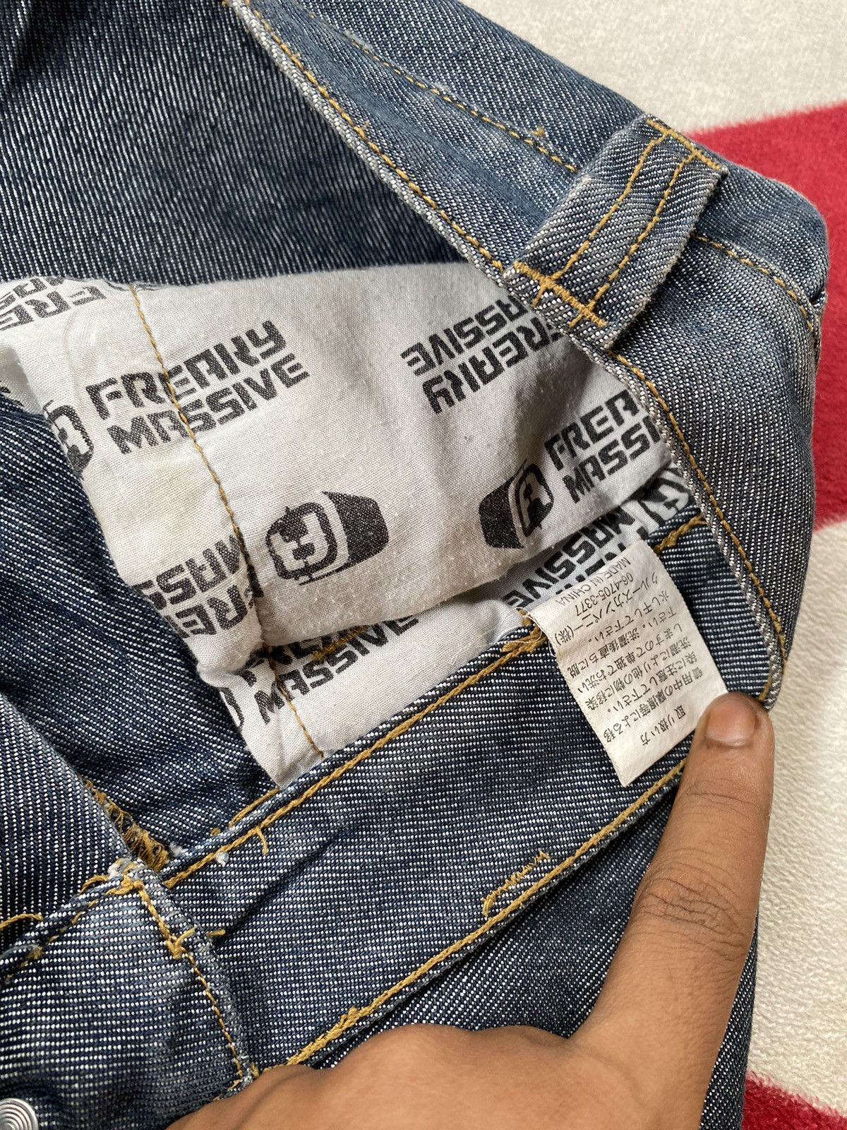 Japanese Brand × Massive Short Pants Freaky Massive Denim Size US 36 / EU 52 - 7 Thumbnail