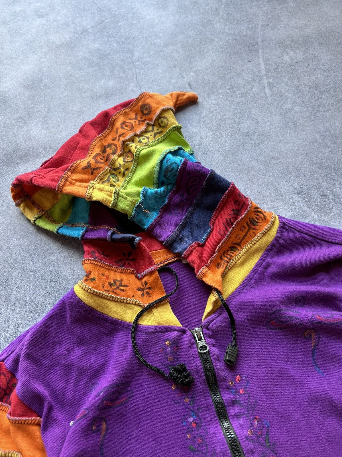 Japanese Brand × Vintage Vintage Nepal Zip-hoodies y2k Japanese Brand Size US M / EU 48-50 / 2 - 3 Thumbnail