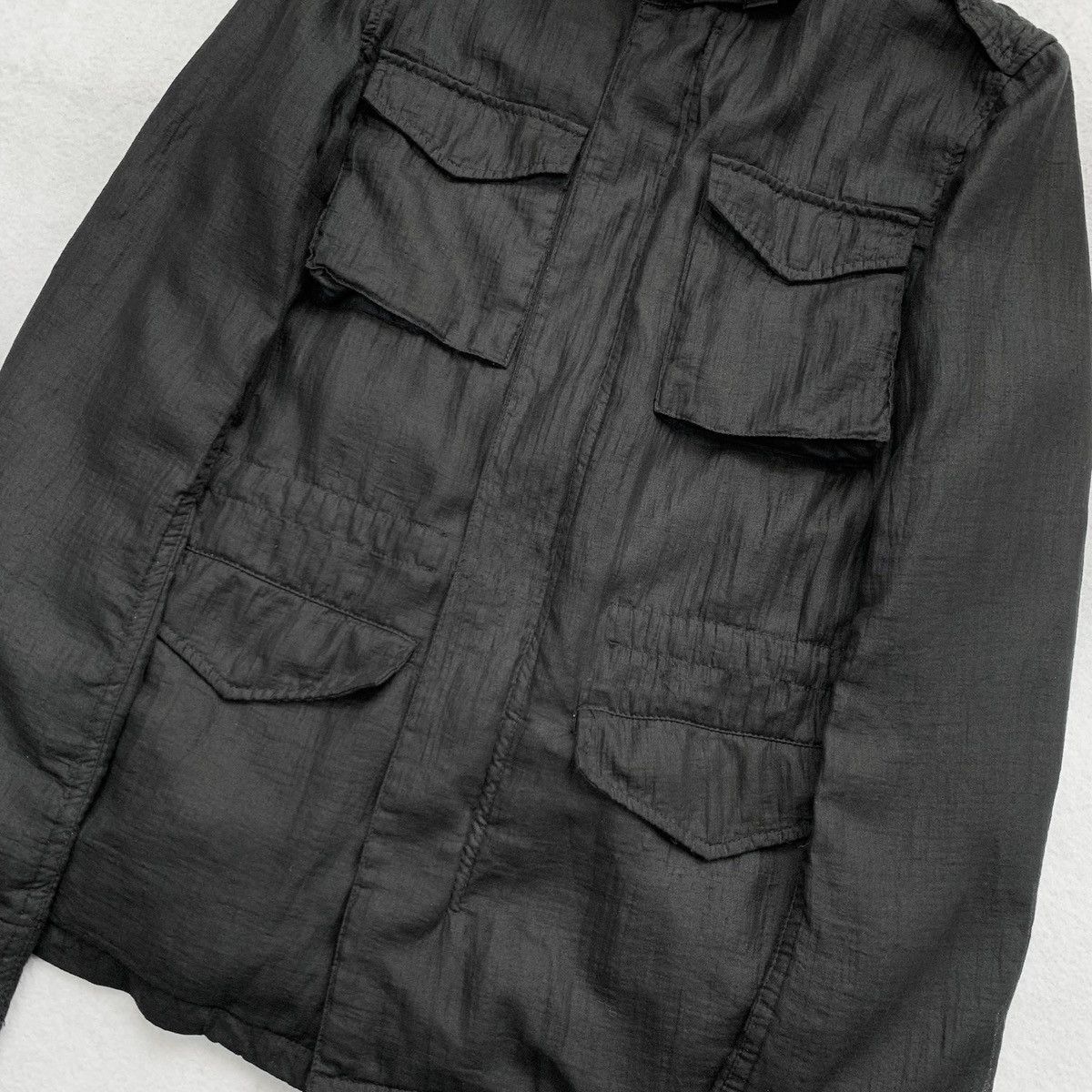 Davit Meursault Japan 2000s Davit Meursault Mesh M-65 Field Jacket Size US M / EU 48-50 / 2 - 4 Thumbnail